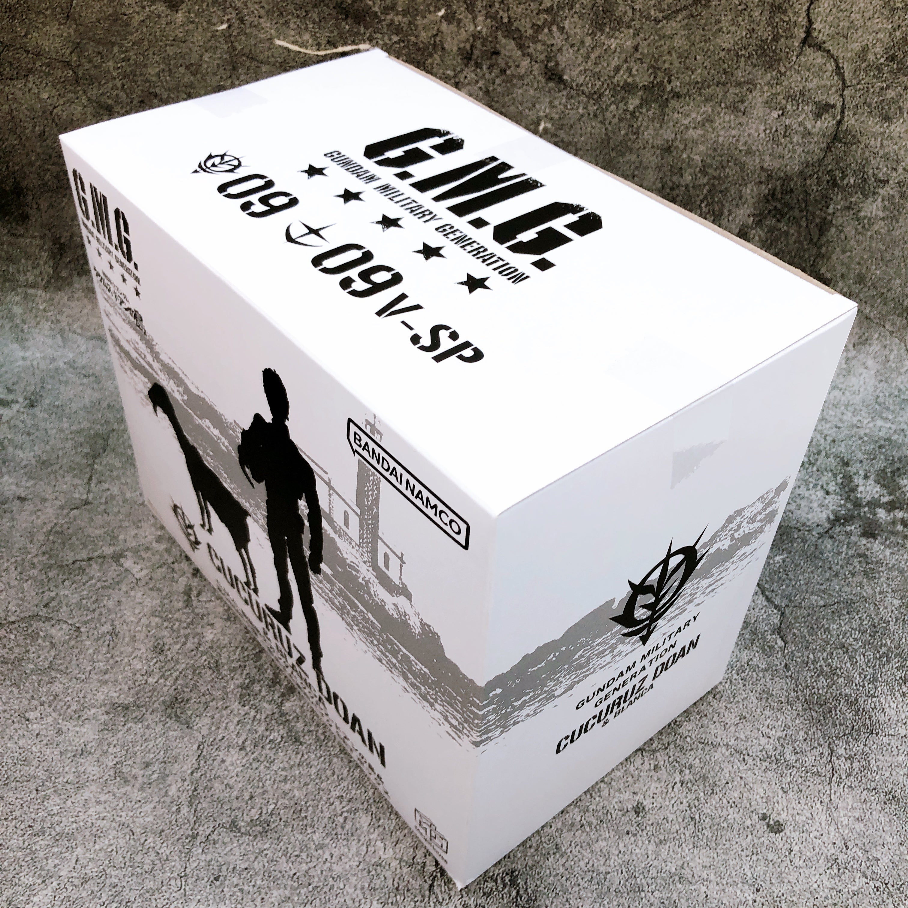 G.M.G. Cucuruz Doan & Blanca & E.F.F. Soldier & Motorcycle Set Box Megahouse