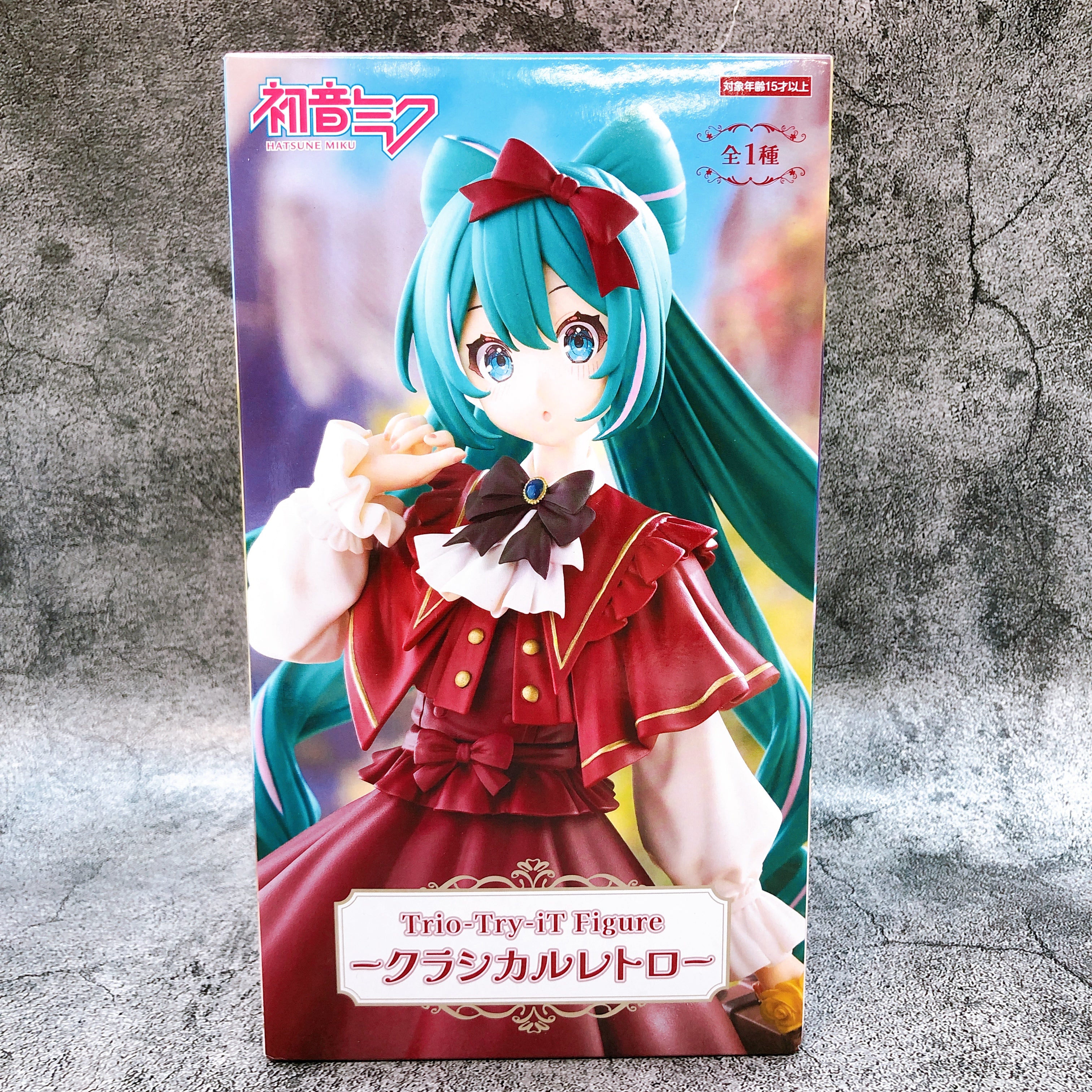 Hatsune Miku Classical Retro Trio-Try-iT Figure FuRyu Japan Sealed NEW