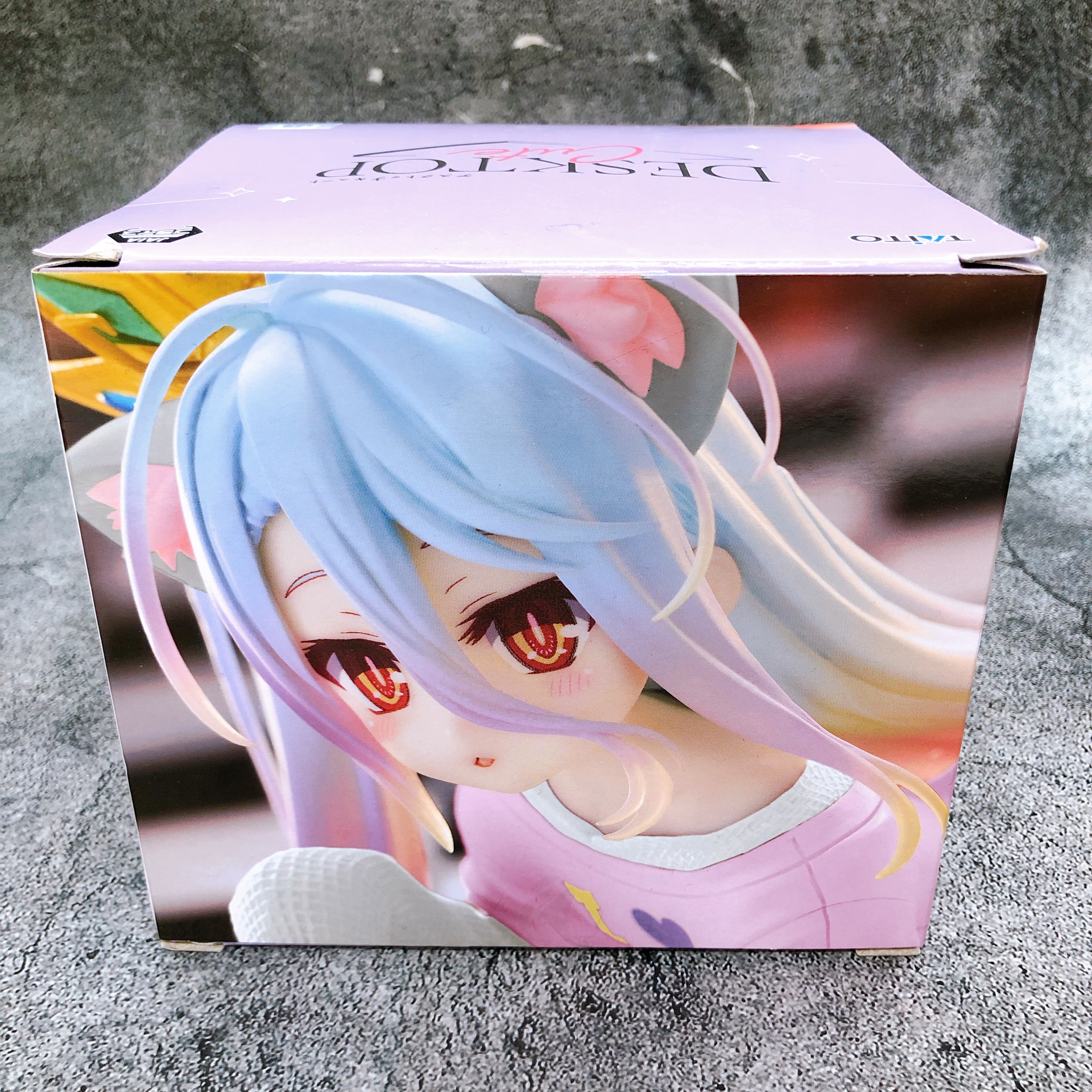 No Game No Life Shiro Cat Ears T-Shirt ver. Renewal Desktop Cute Figure Sealed