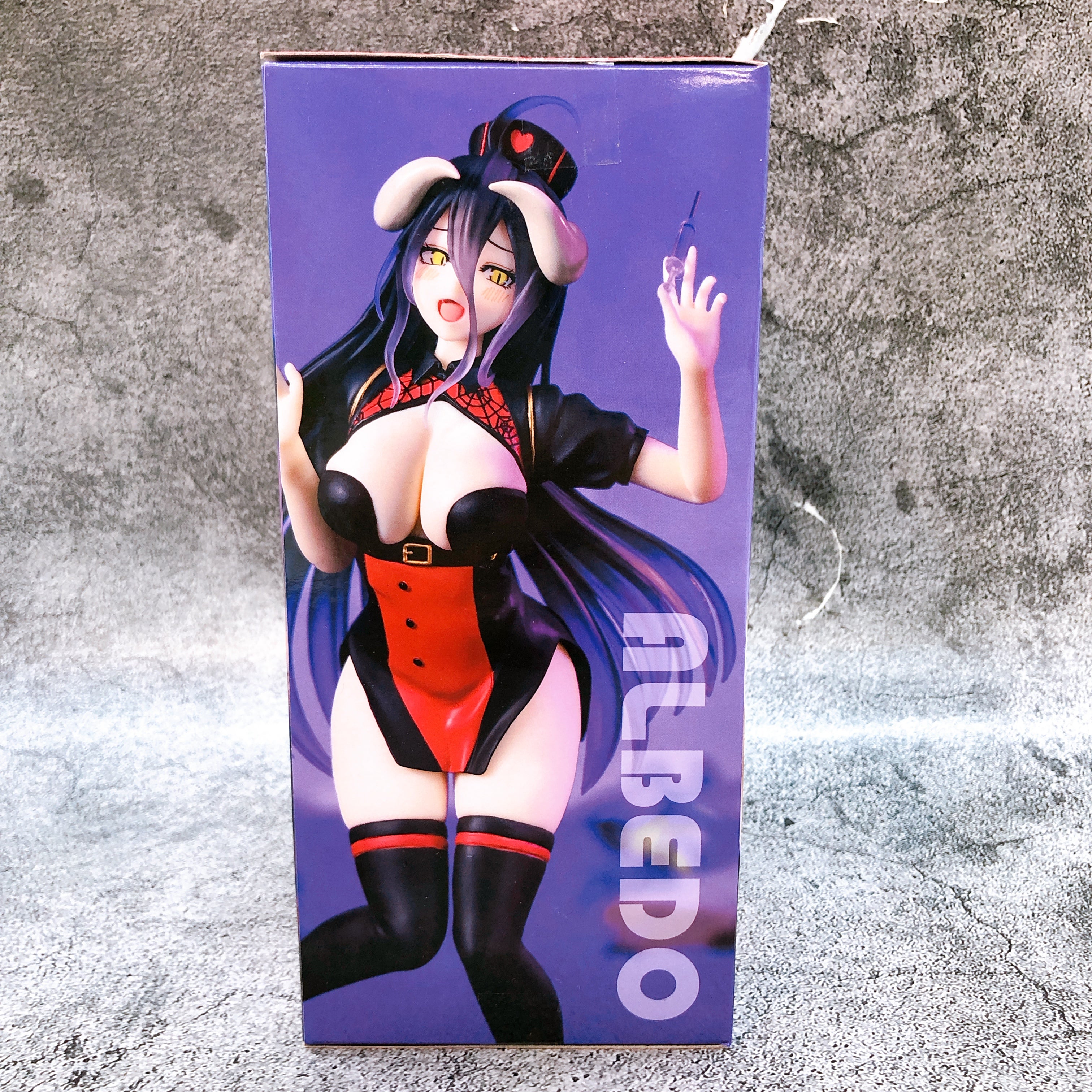 Overlord Albedo Black Nurse Ver Vivit Figure System Service Sealed NEW FASTSHIP