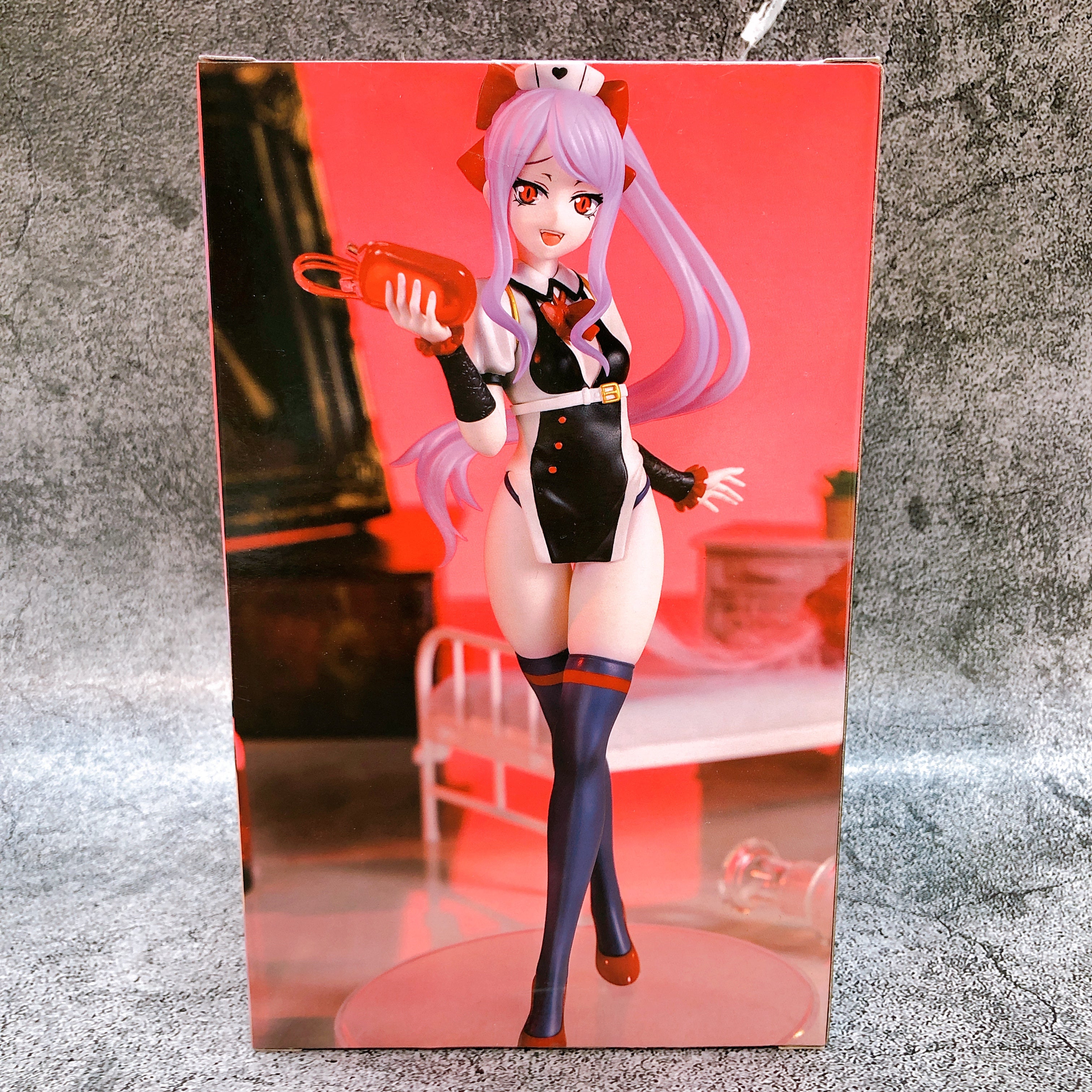 Overlord Shalltear Bloodfallen Nurse Ver Vivit Figure Japan Sealed NEW FASTSHIP