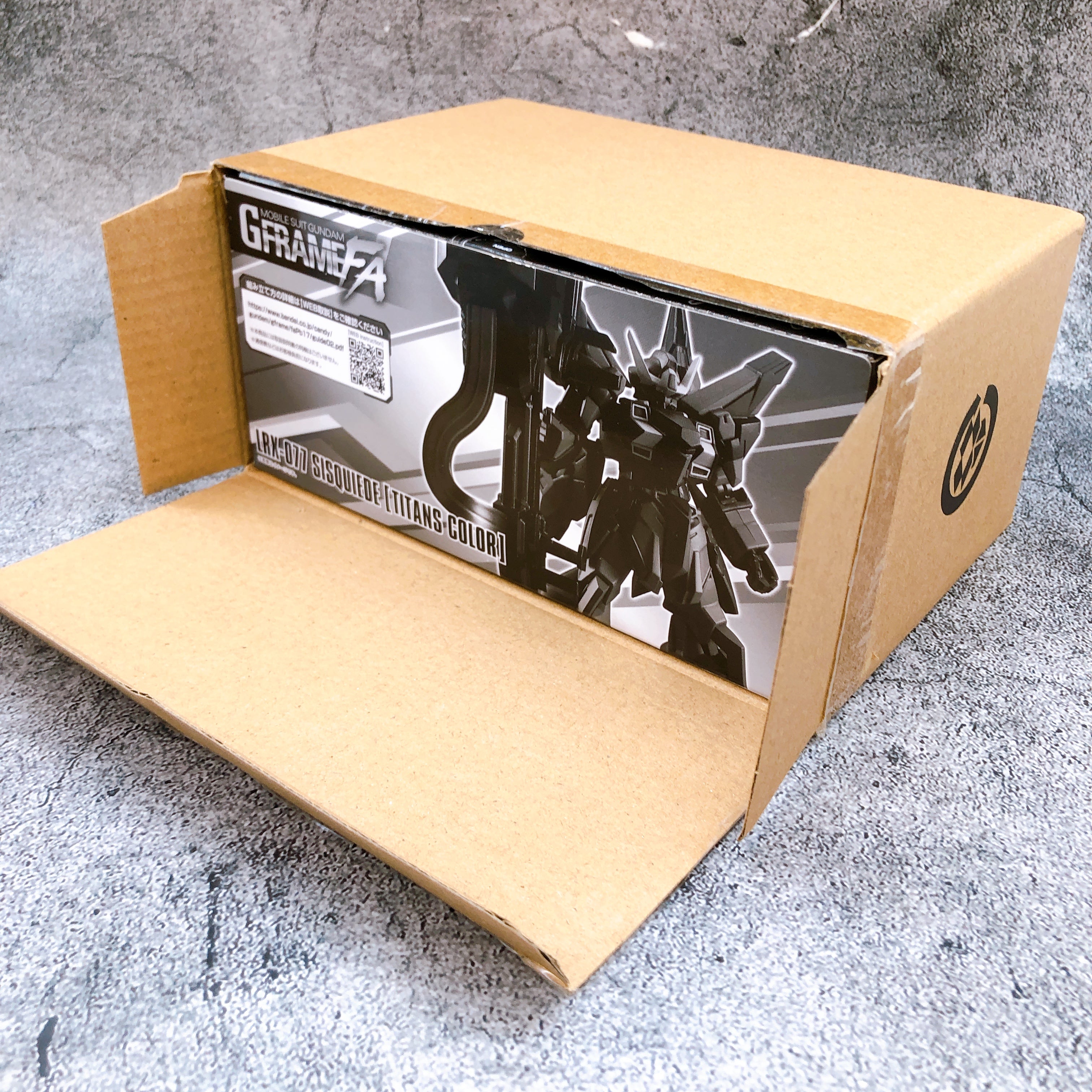 G Frame FA Gundam Sisquiede Titans Color LRX-077 Bandai Japan Shokugan Figure
