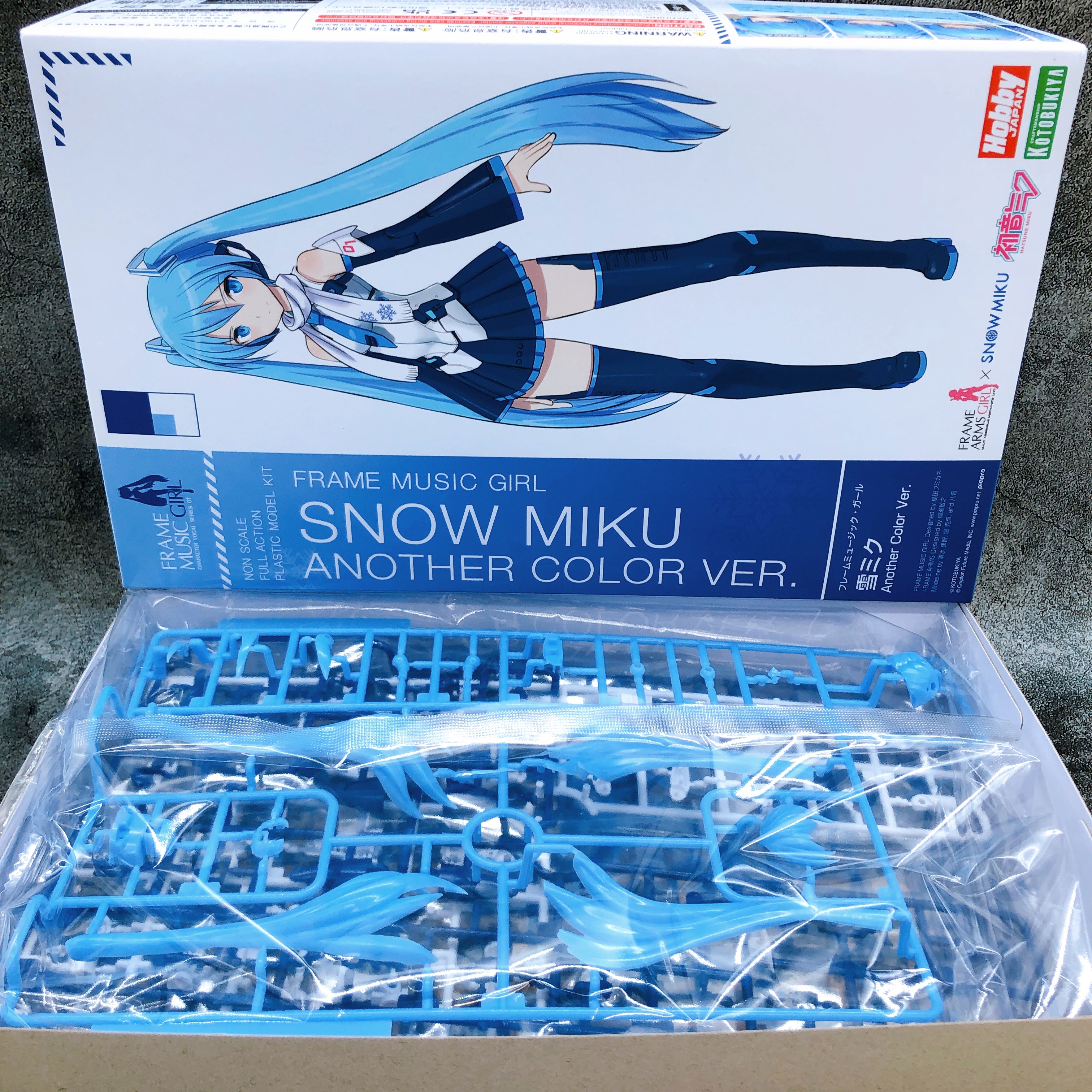 Frame Music Girl Snow Miku Another Color Ver Non Scale Kit KOTOBUKIYA