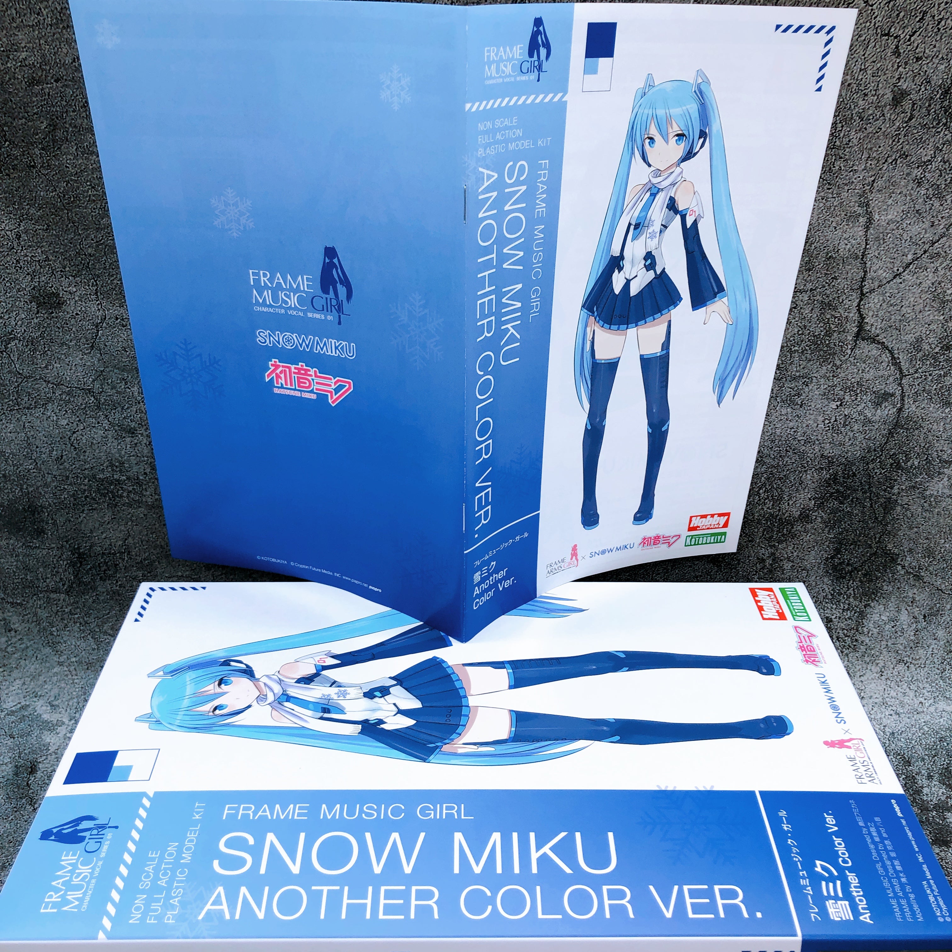 Frame Music Girl Snow Miku Another Color Ver Non Scale Kit KOTOBUKIYA