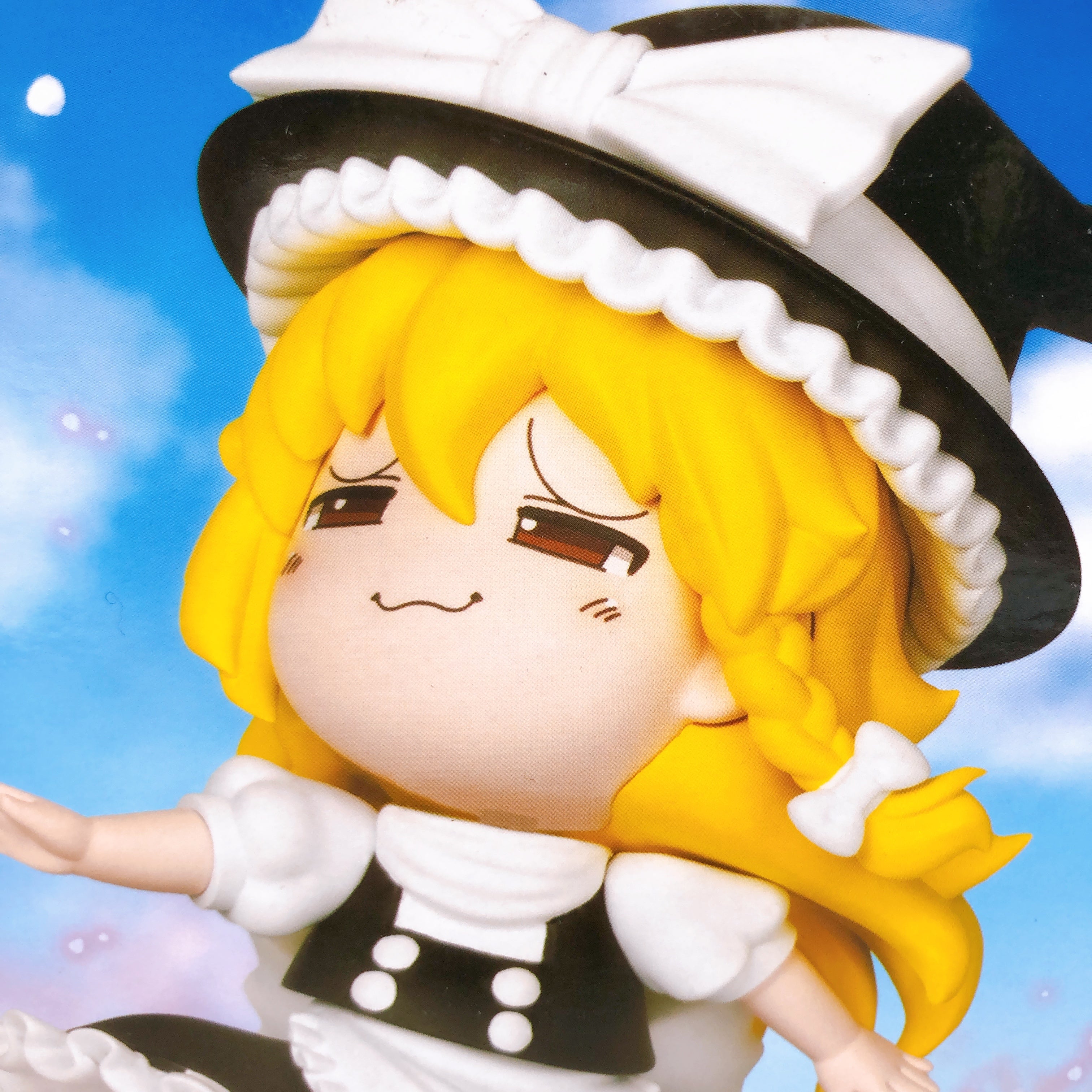 Touhou Project Marisa Kirisame Yukkuri Style Figure Japan Sealed NEW FASTSHIP