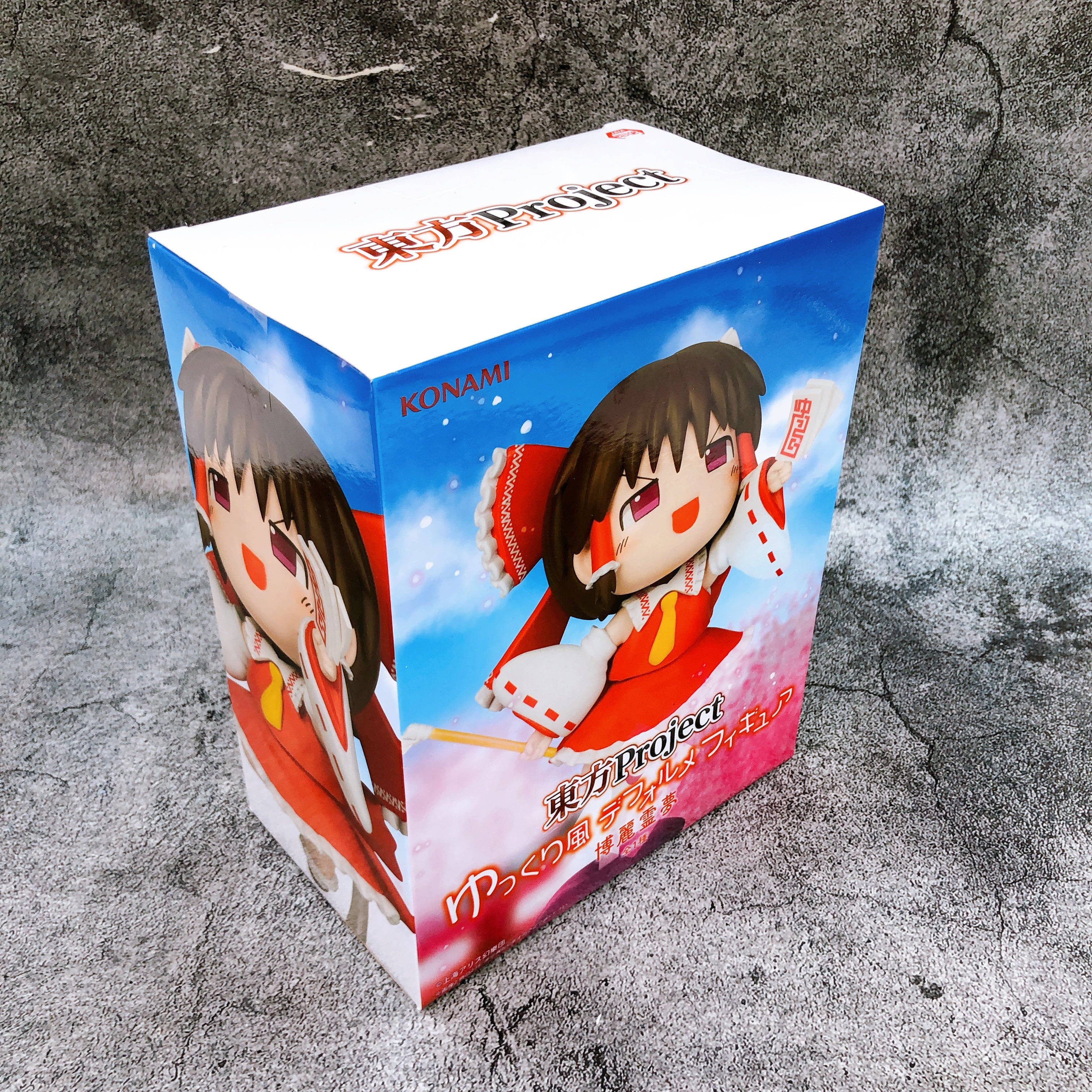Touhou Project Reimu Hakurei Yukkuri (style)Figure Konami Japan AUTHENTIC