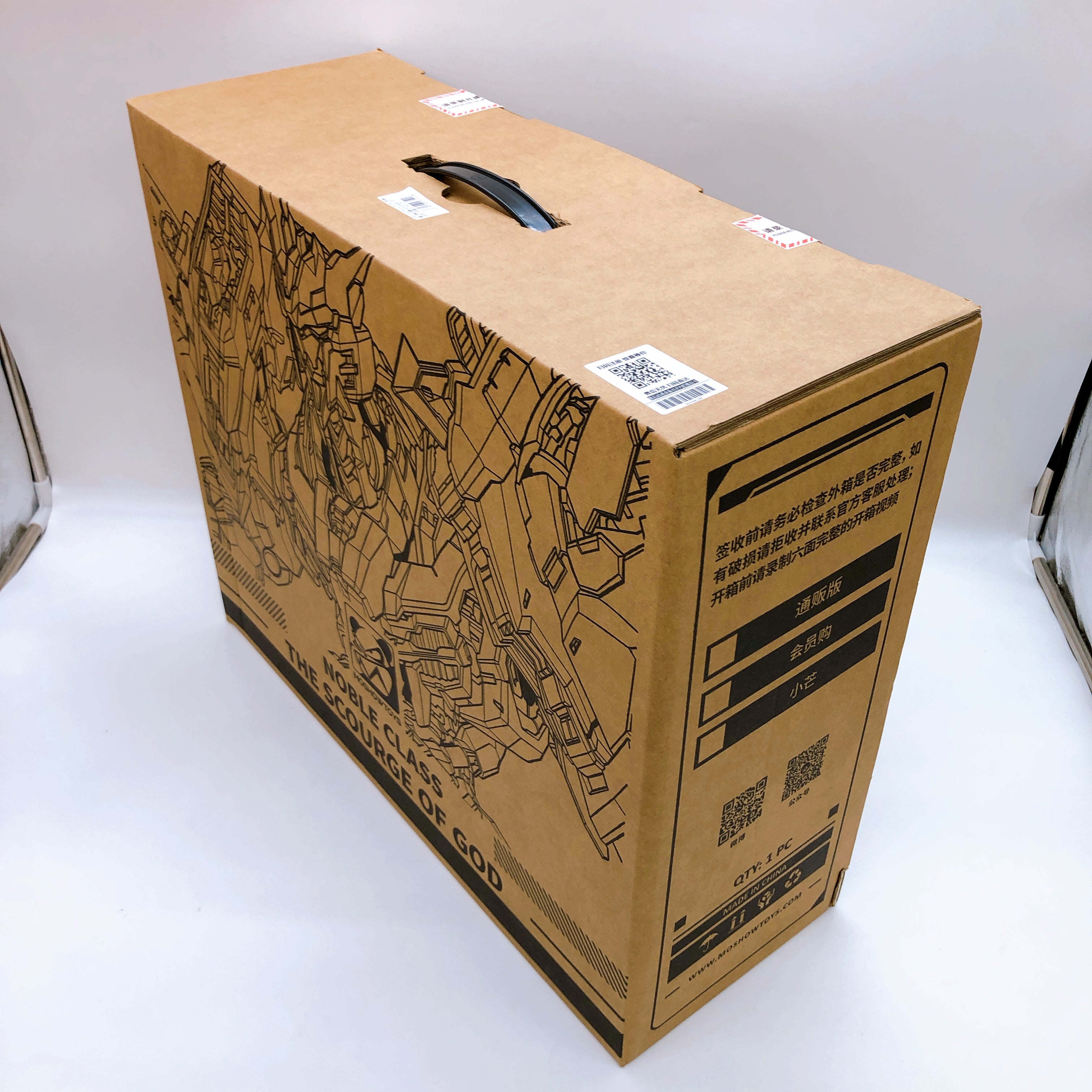 MOSHOWTOYS Progenitor Effect Scourge of God Action Figure Sealed NEW FASTSHIP