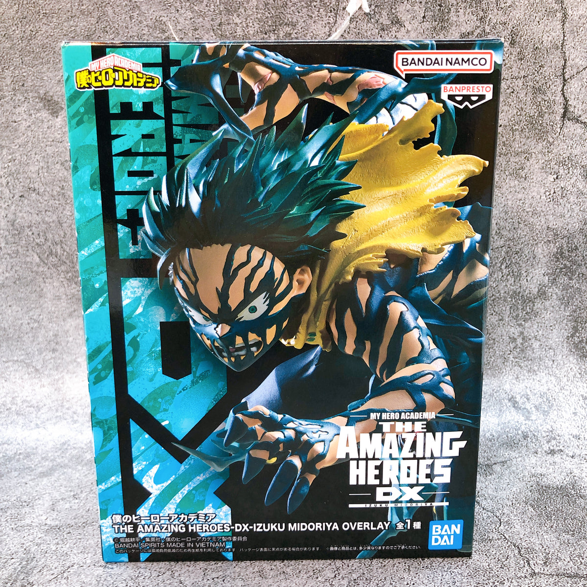My Hero Academia Izuku Midoriya OVERLAY THE AMAZING HEROES DX Figure S display picture 1