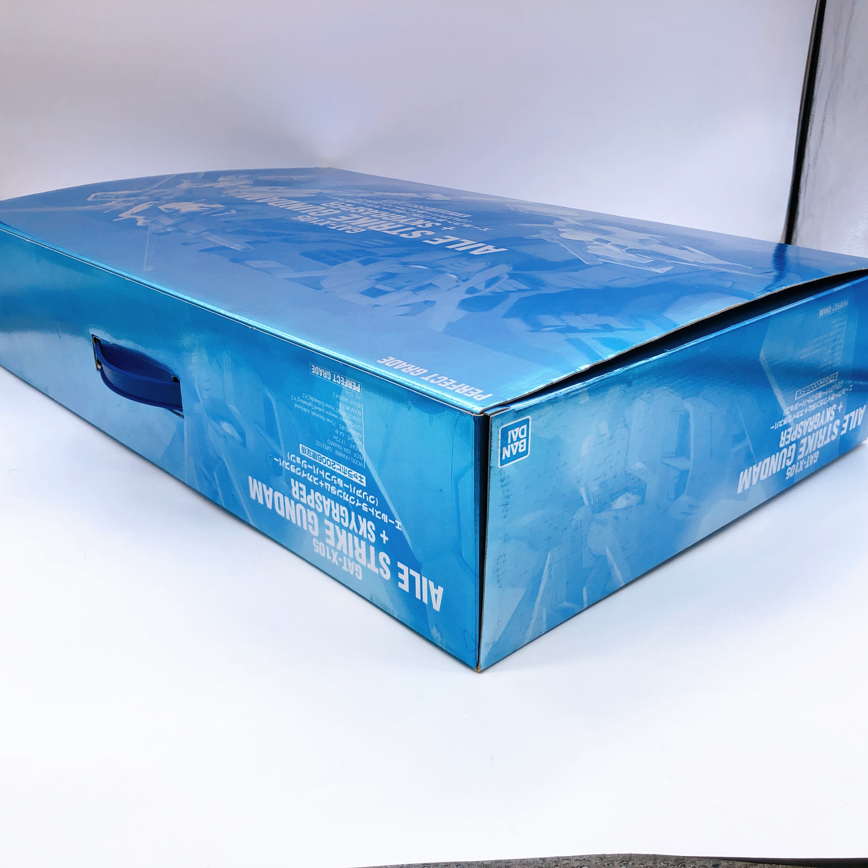 PG 1/60 Aile Strike Gundam + Skygrasper Clear Pearl Shift Ver Rare Kit Bandai