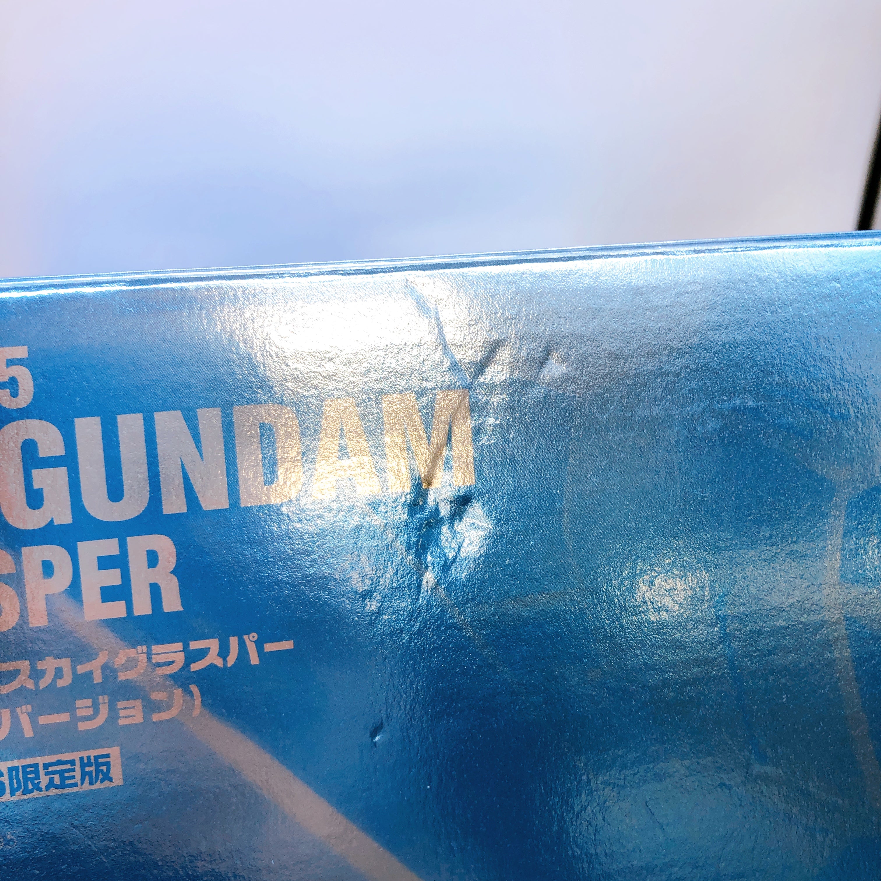 PG 1/60 Aile Strike Gundam + Skygrasper Clear Pearl Shift Ver Rare Kit Bandai