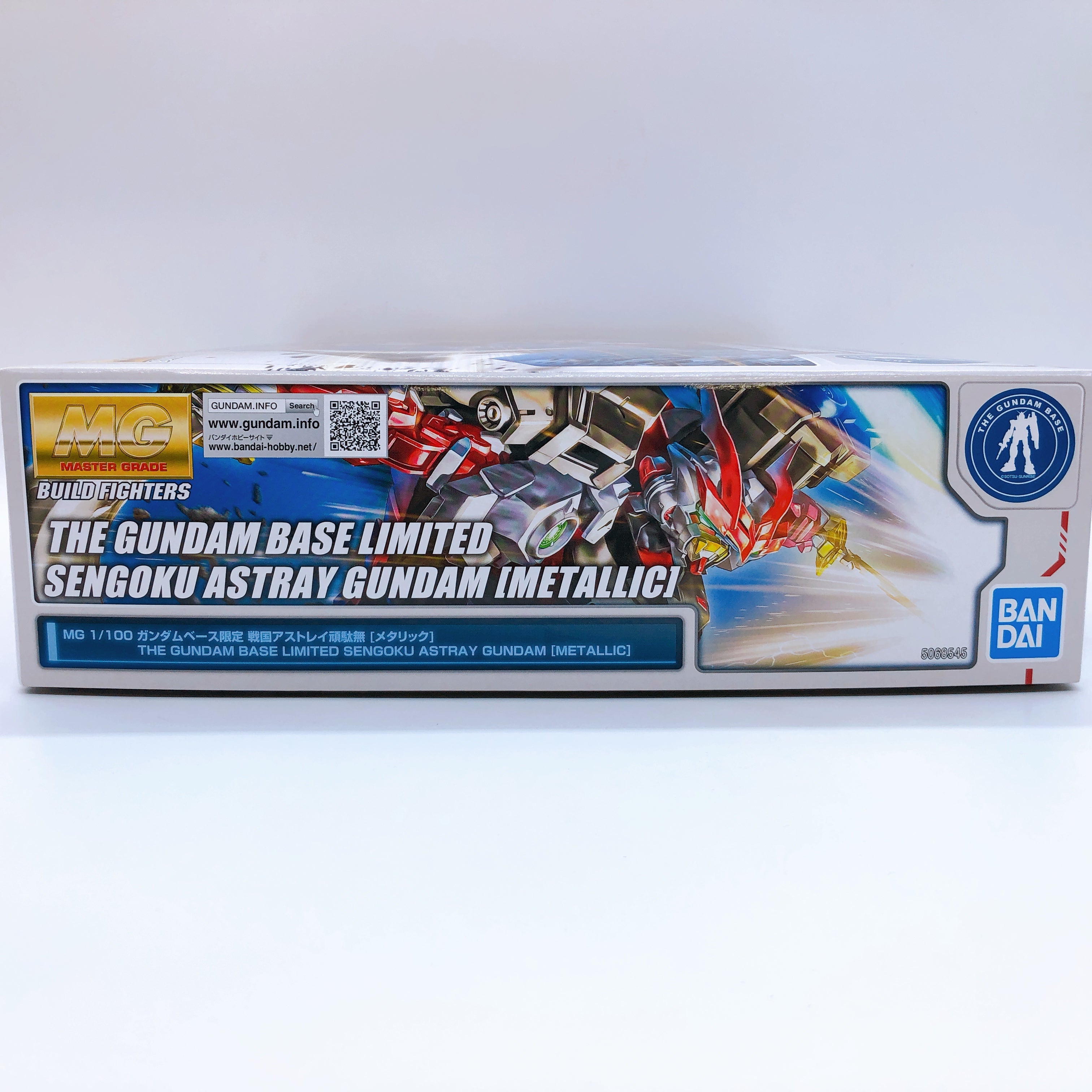 MG 1/100 Sengoku Astray Gundam Metallic Gundam Base Model Kit Bandai Japan NEW