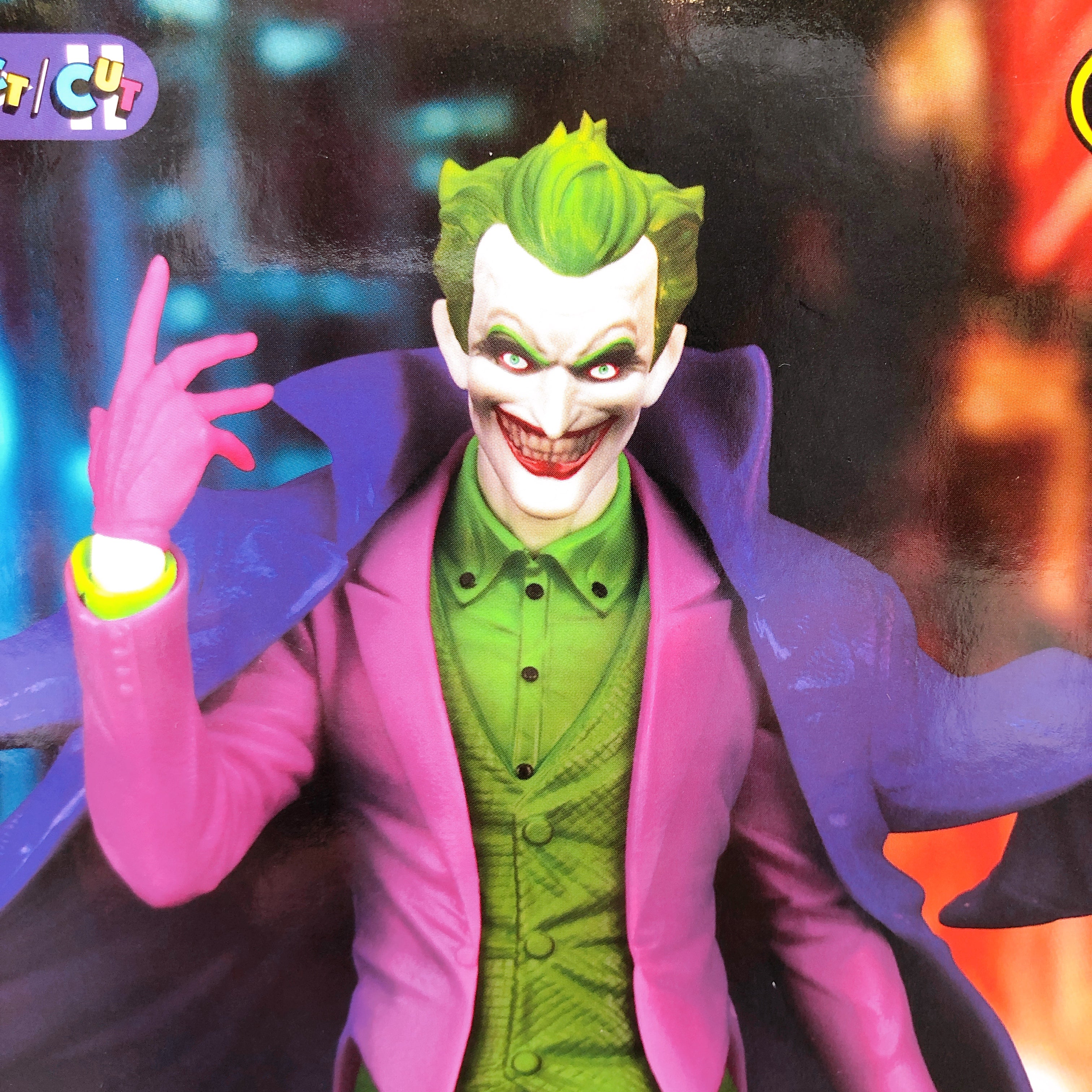 DC COMICS Joker Vivid Ver. ACT/CUT Premium Figure SEGA Japan Sealed NEW FASTSHIP