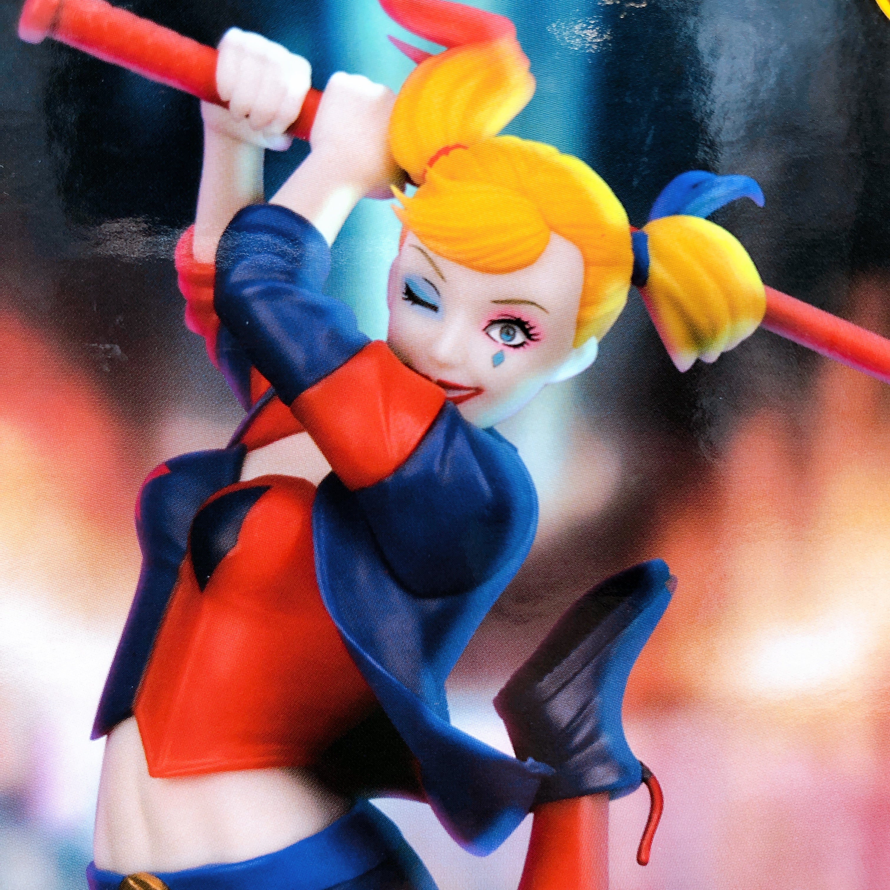 DC COMICS Harley Quinn Vivid Ver. ACT/CUT Premium Figure SEGA Japan AUTHENTIC