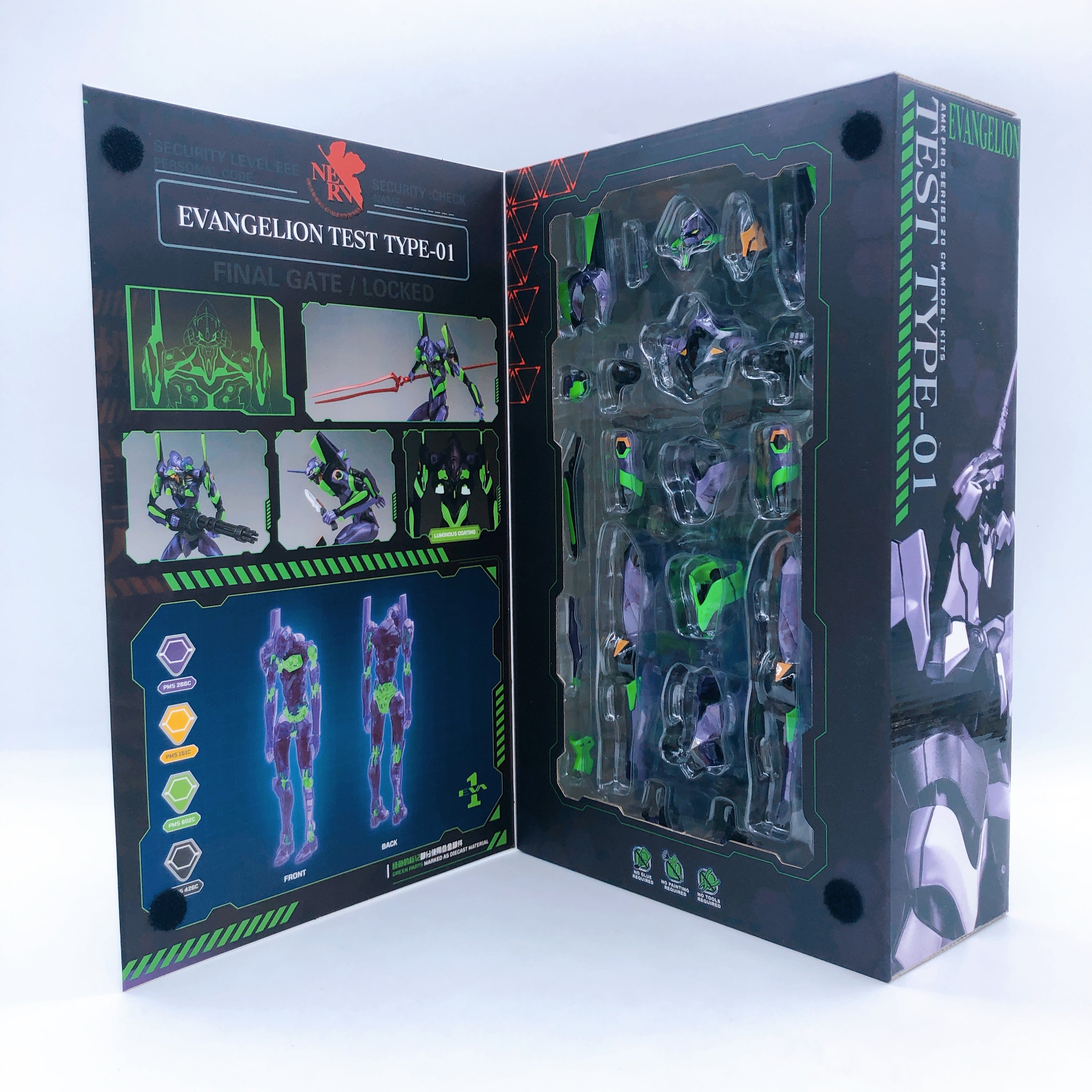 Rebuild of Evangelion Evangelion Prototype Unit-01 AMK PRO SERIES Doyusha Japan