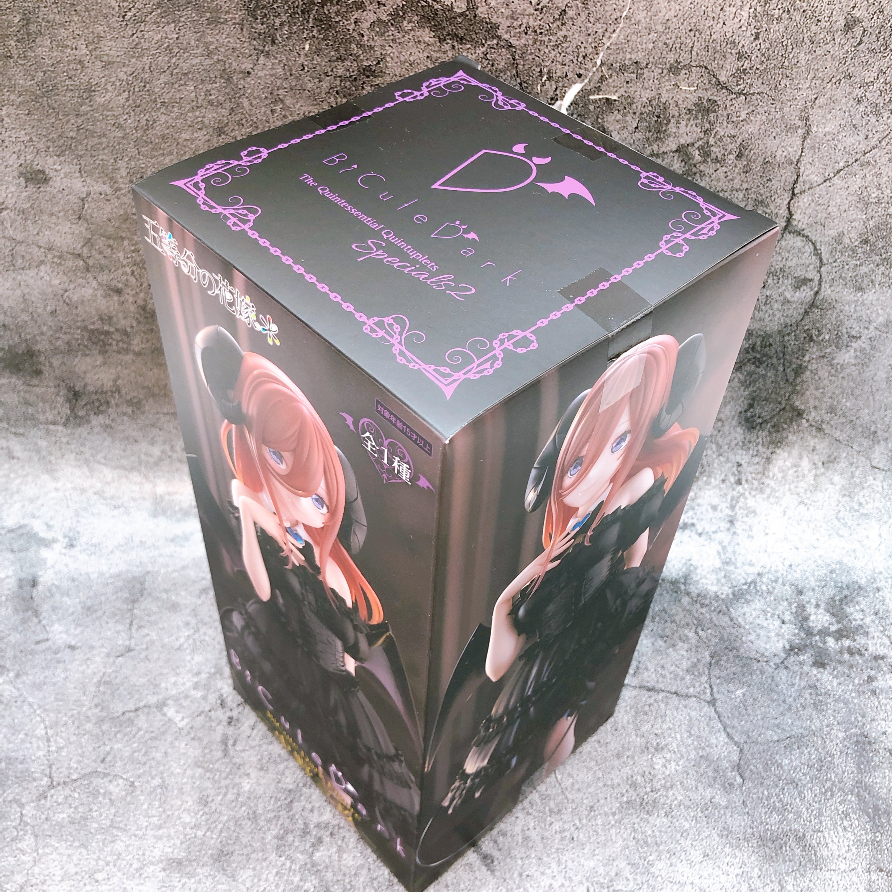 The Quintessential Quintuplets Miku Nakano BiCute Dark Figure Japan Sealed NEW