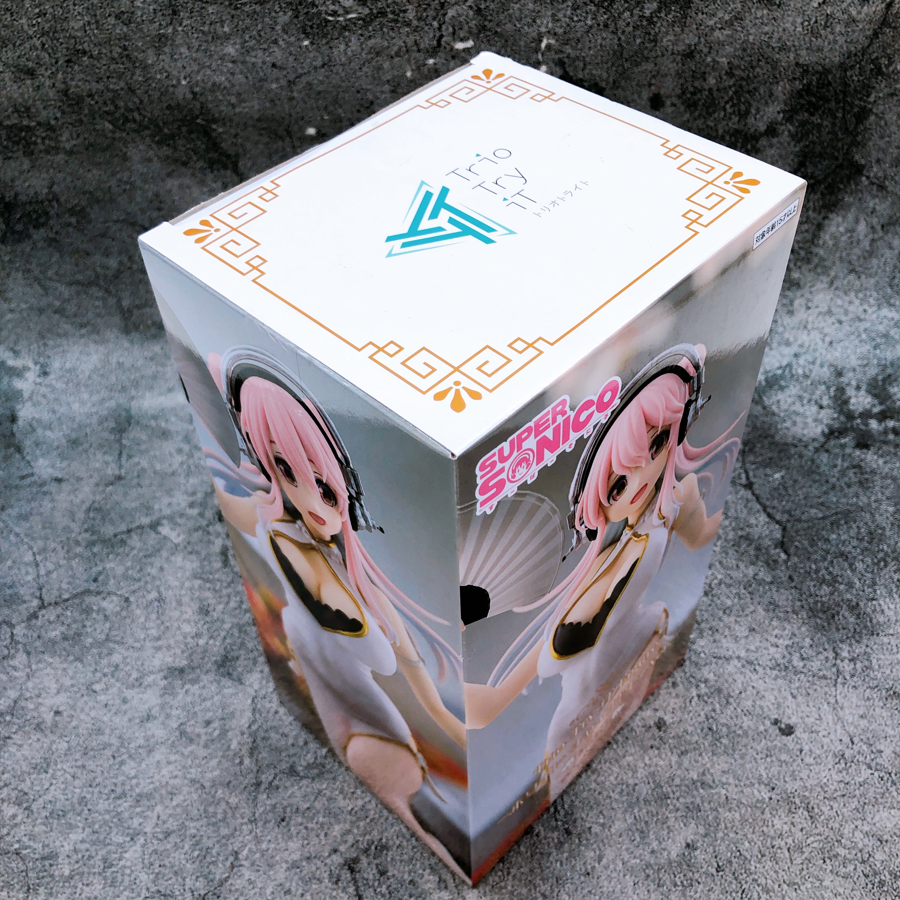 Super Sonico White China Dress ver. Trio-Try-iT Figure FuRyu Sealed NEW FASTSHIP