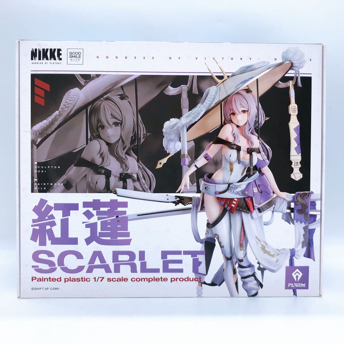 Goddess of Victory NIKKE Scarlet 1/7 Scale PVC Figure 15+ Good Smile Japan NEW