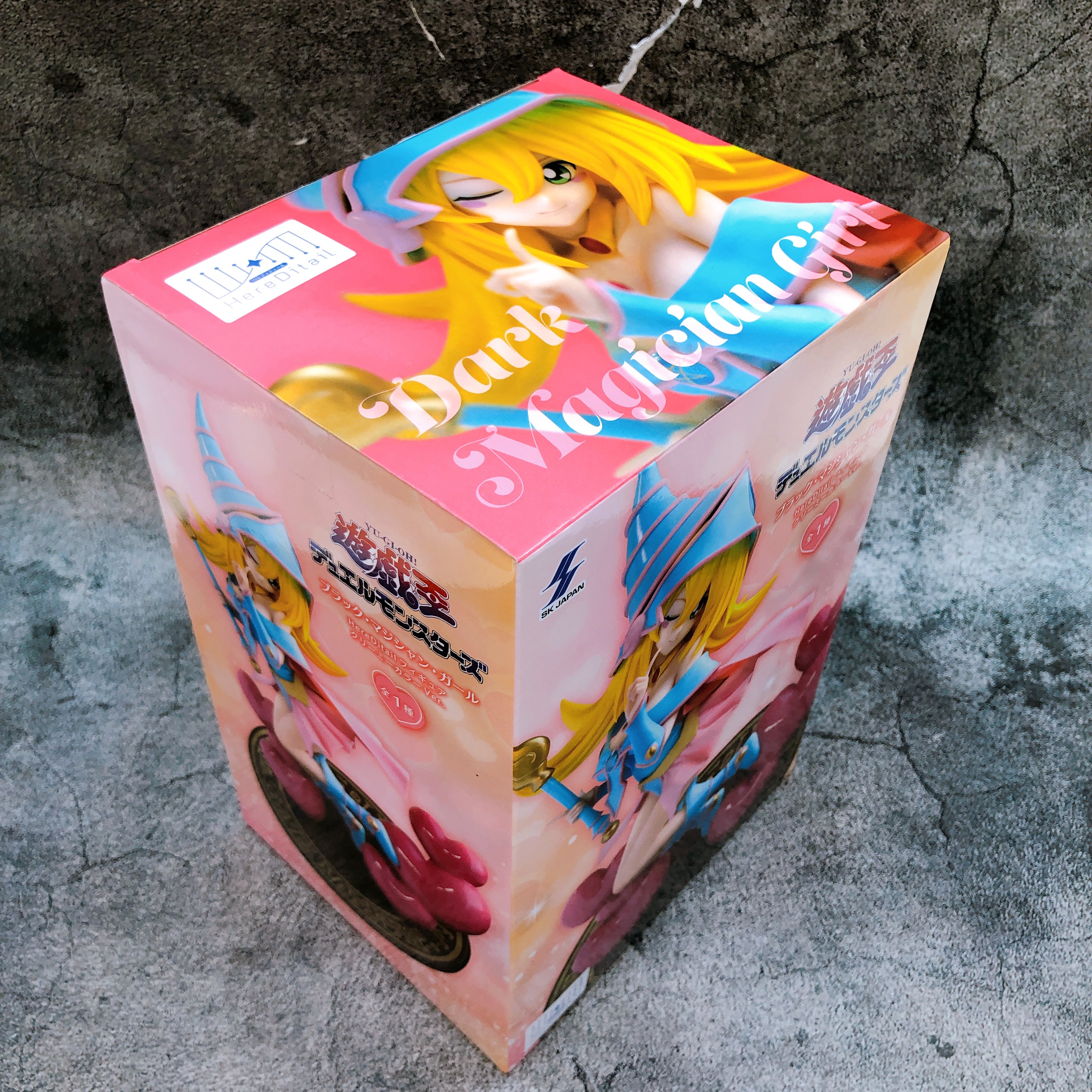 Yu-Gi-Oh! Dark Magician Girl Here Ditail Figure Creamy Color Ver Japan Sealed