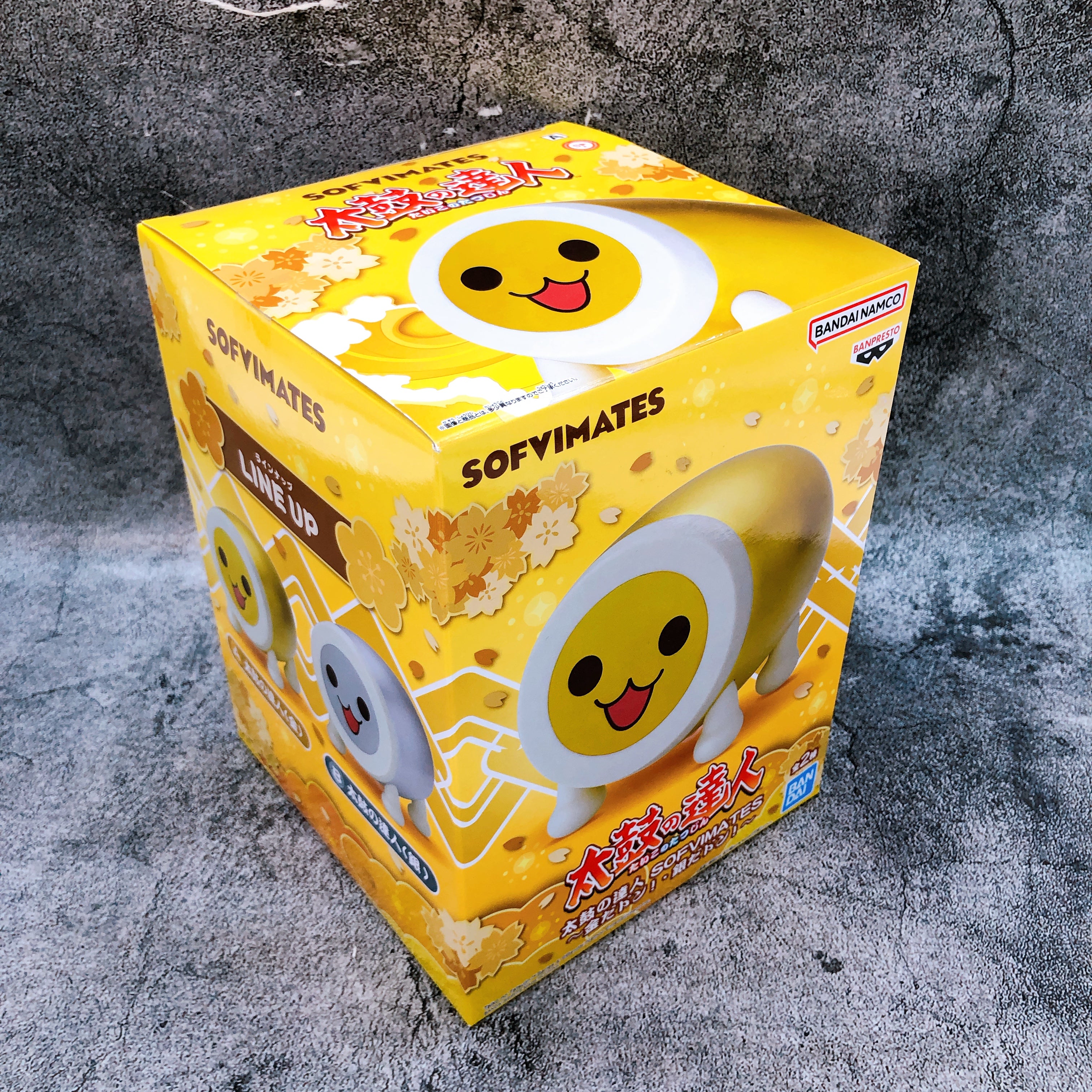 Taiko no Tatsujin Gold Figure SOFVIMATES BANPRESTO Japan AUTHENTIC FASTSHIP NEW