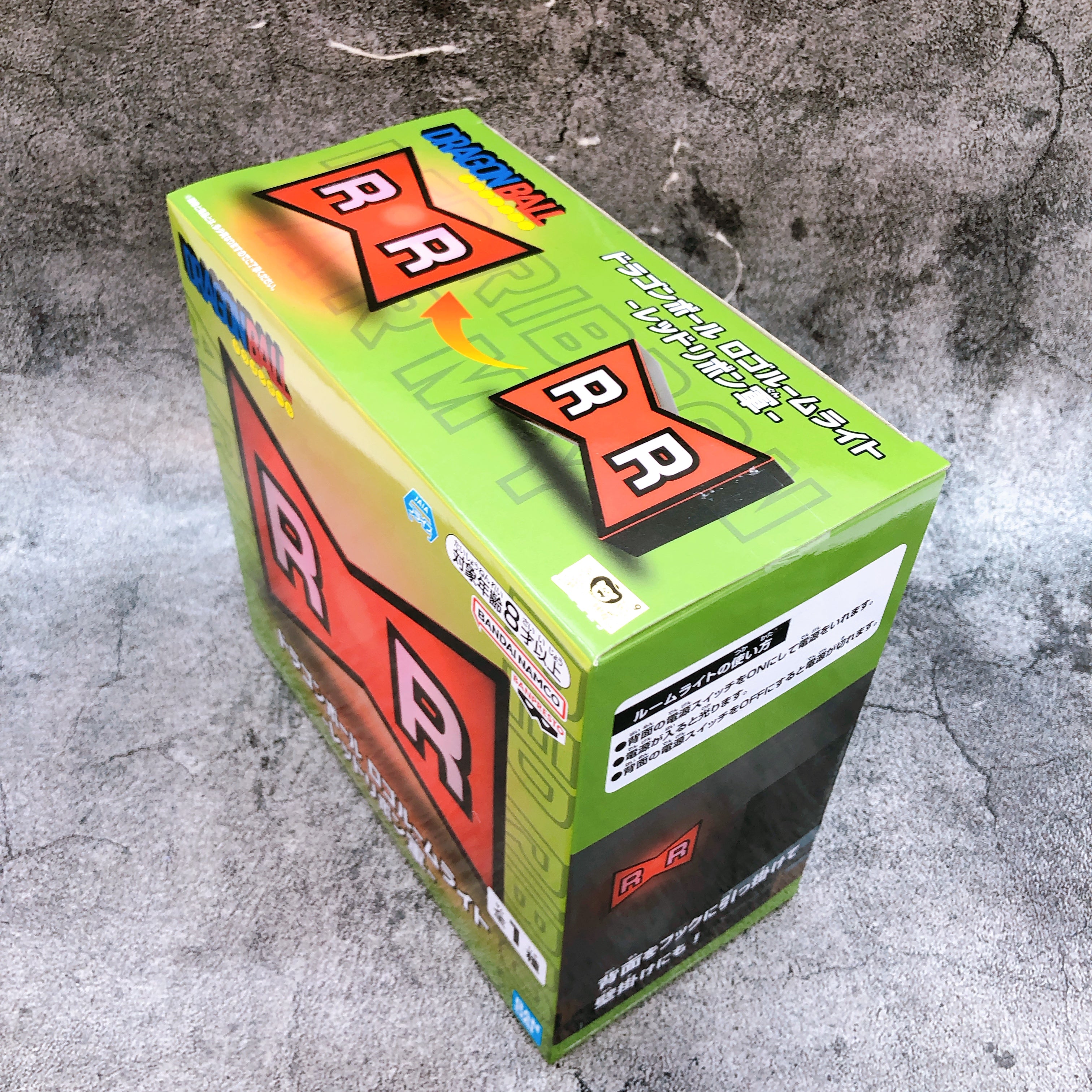 Dragon Ball Logo Room Light Red Ribbon Army Figure BANPRESTO Japan Sealed NEW