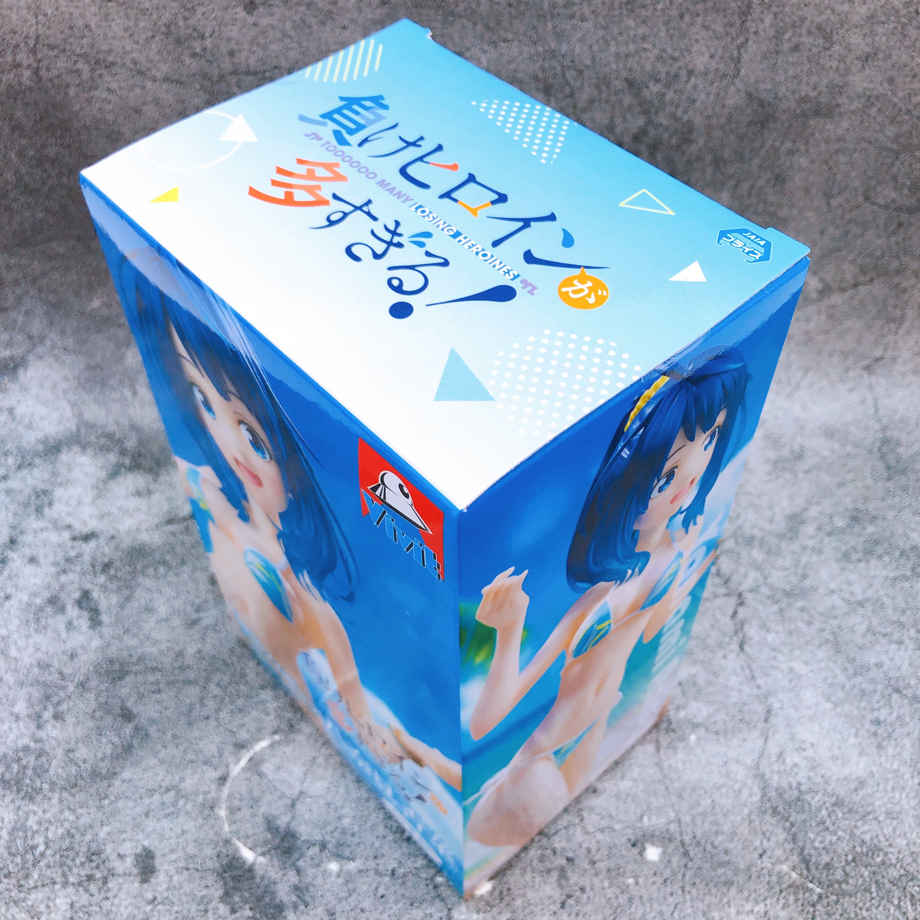 Too Many Losing Heroines! Anna Yanami Vivit Figure System Service Japan Sealed