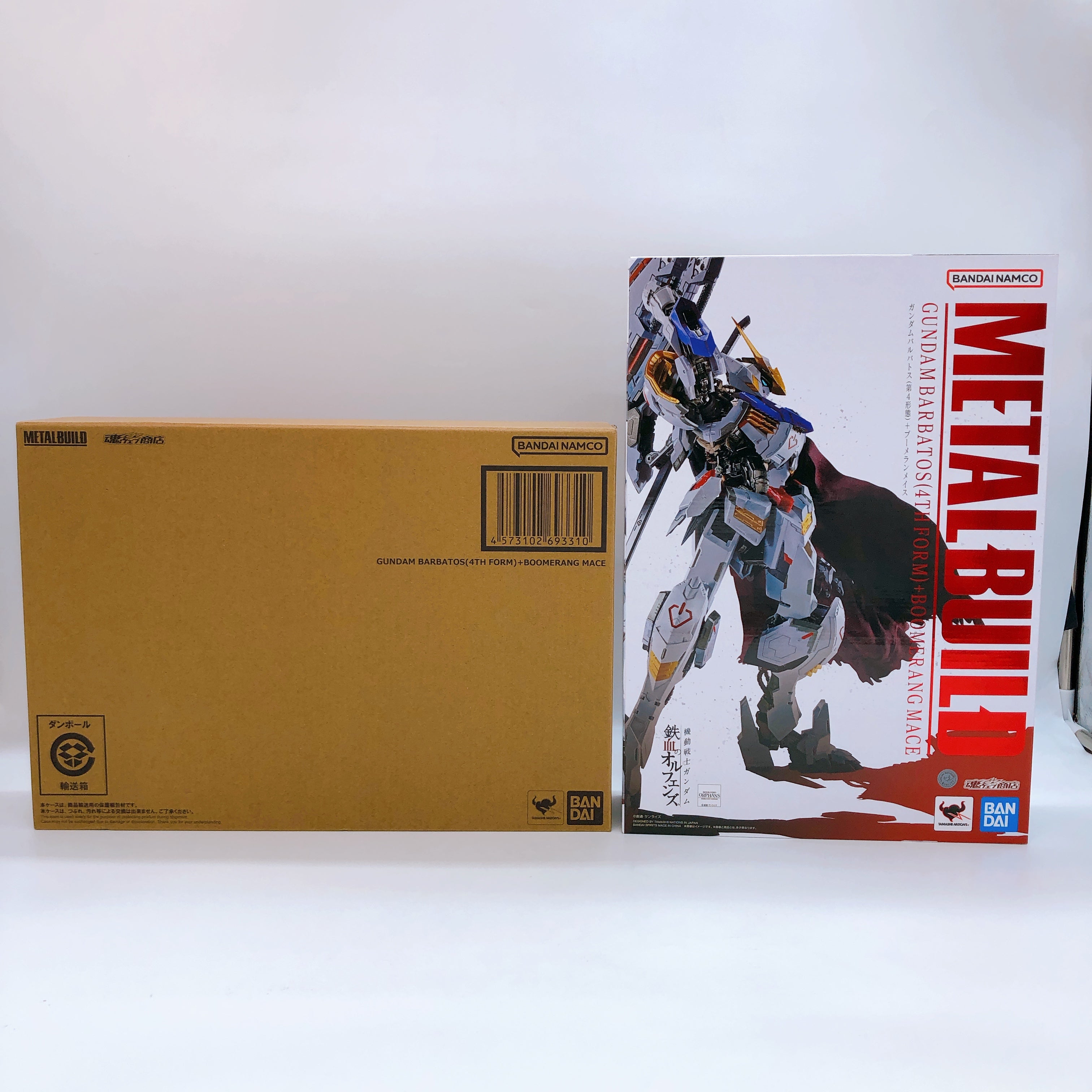 METAL BUILD Iron-Blooded Orphans Gundam Barbatos (4TH Form) + Boomerang Mace 15+
