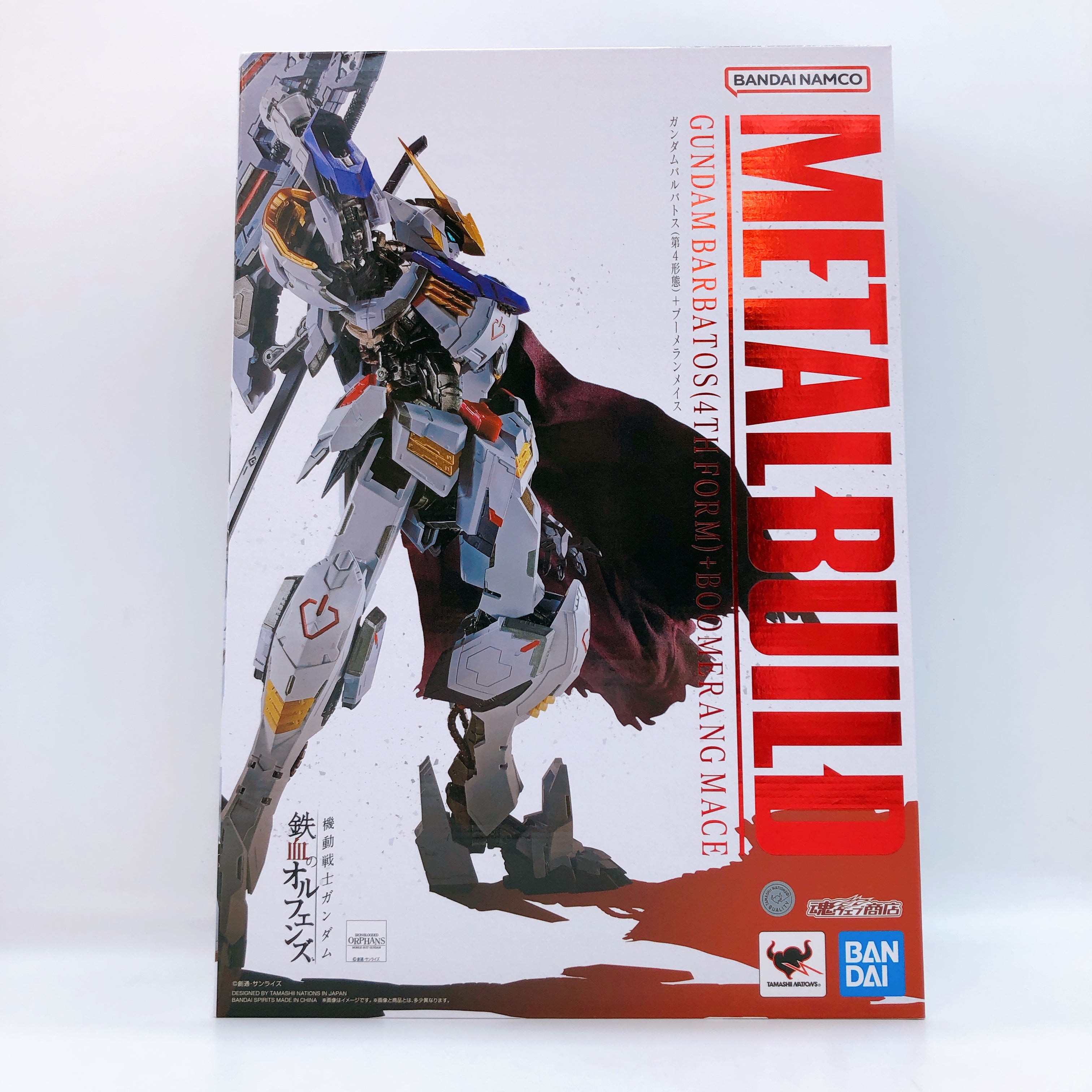METAL BUILD Iron-Blooded Orphans Gundam Barbatos (4TH Form) + Boomerang Mace 15+