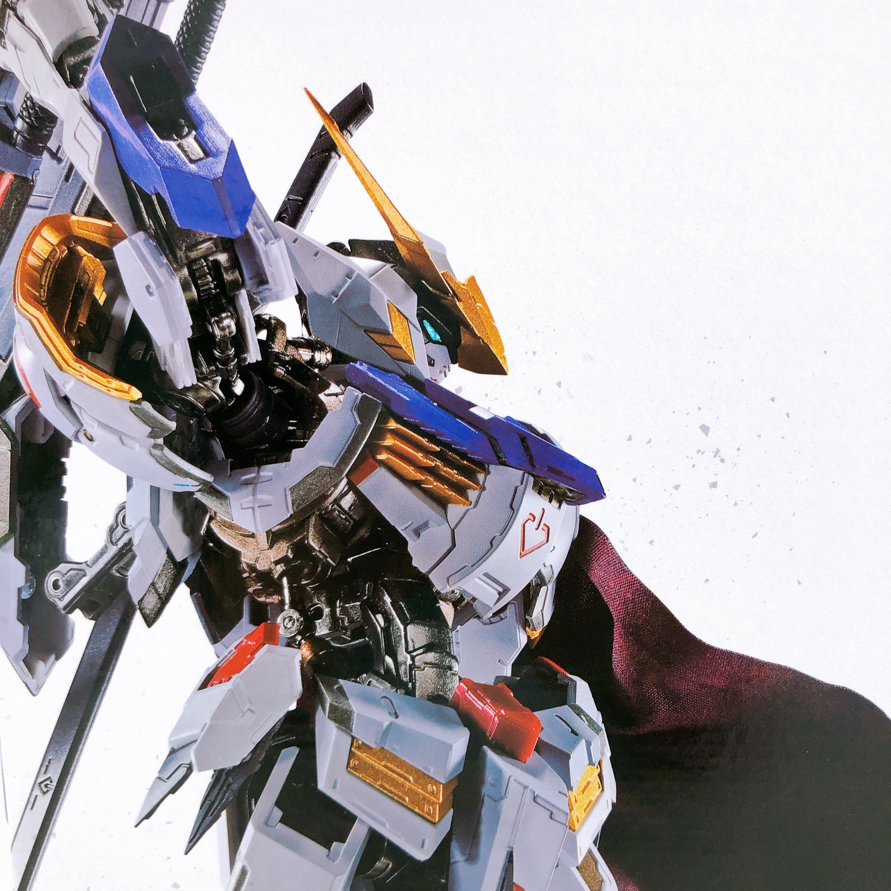 METAL BUILD Iron-Blooded Orphans Gundam Barbatos (4TH Form) + Boomerang Mace 15+