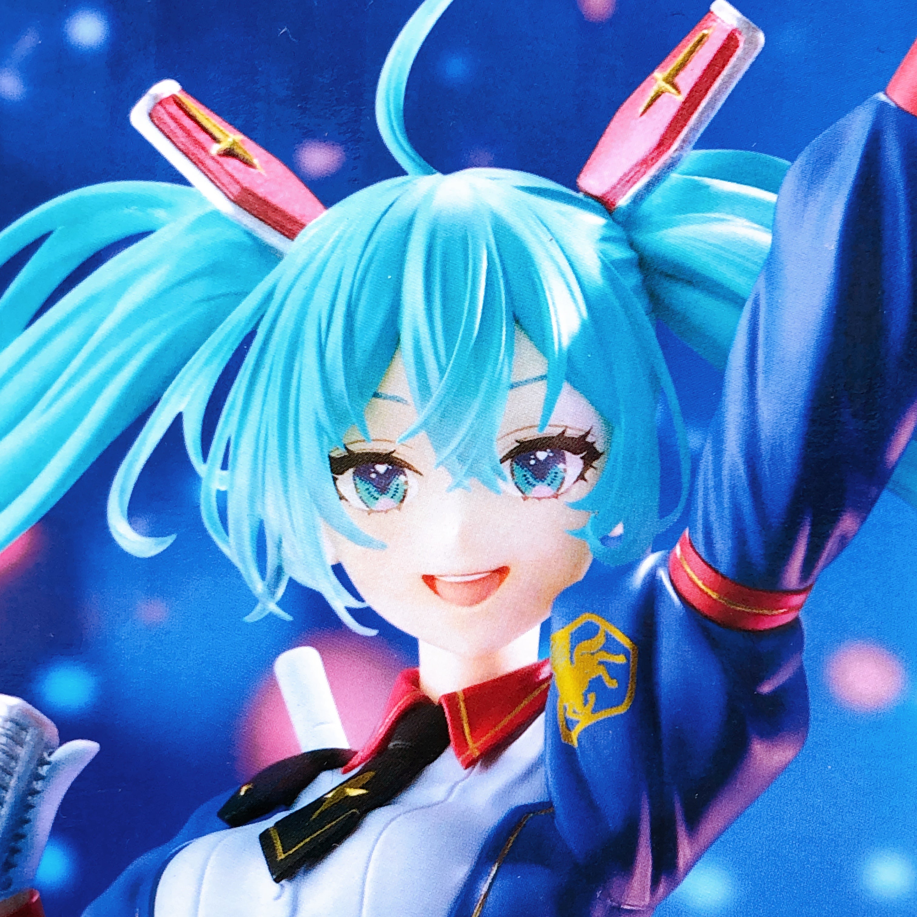 Gundam 45th Anniversary Hatsune Miku BANPRESTO EVOLVE Figure Japan Sealed NEW