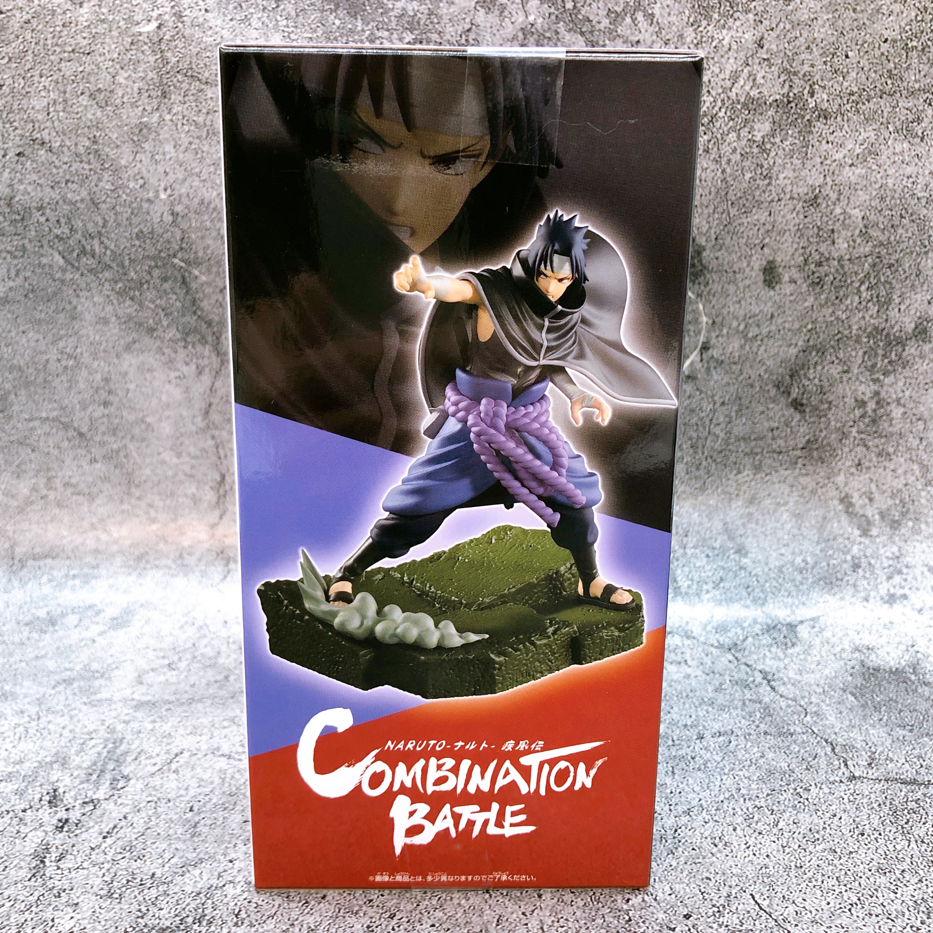 Naruto Shippuden Sasuke Uchiha Combination Battle Figure BANPRESTO Japan Sealed
