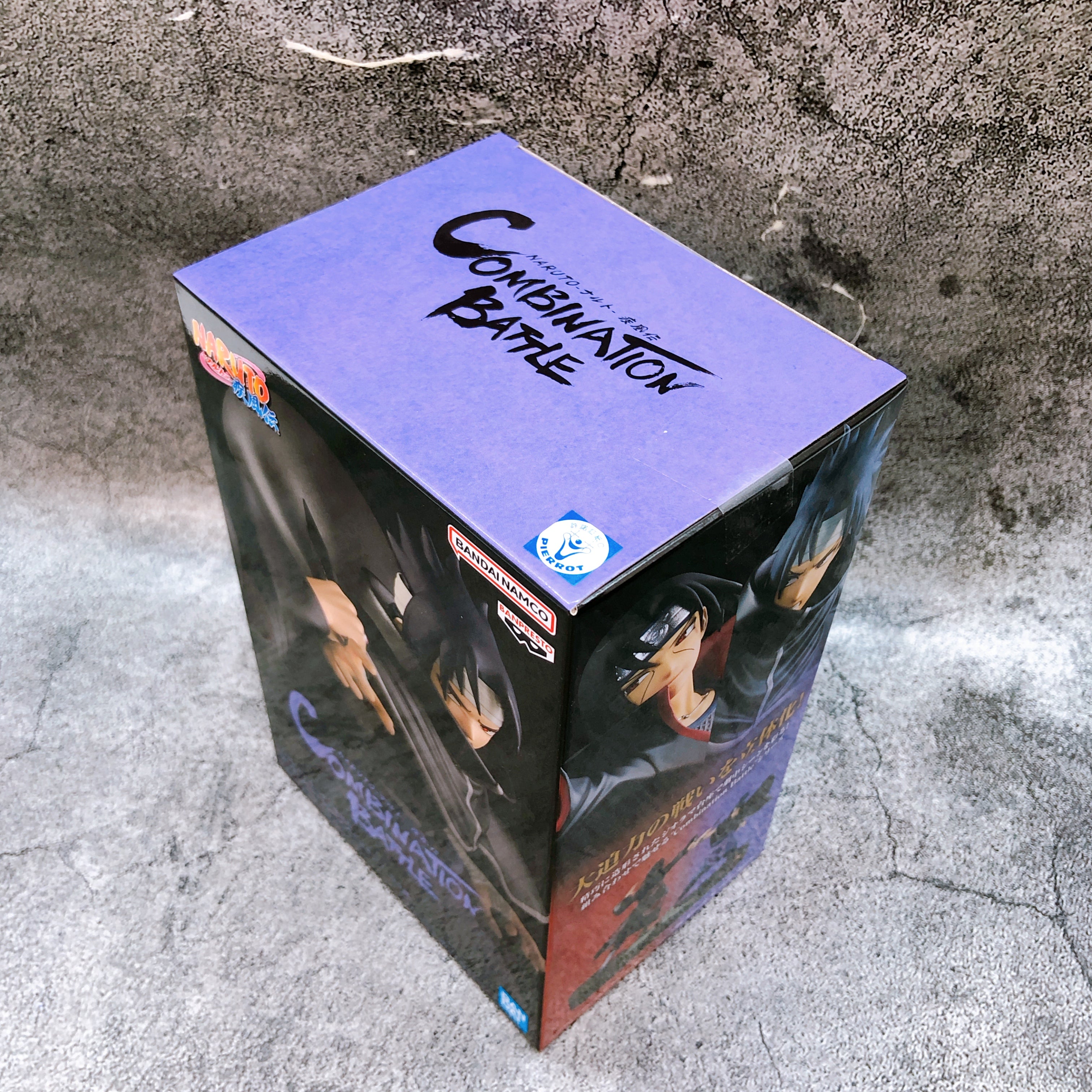 Naruto Shippuden Sasuke Uchiha Combination Battle Figure BANPRESTO Japan Sealed