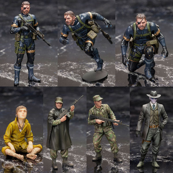 Metal Gear Solid V Ground Zeroes Set 1/35 Unpainted Model Kit KOTOBUKIYA Japan