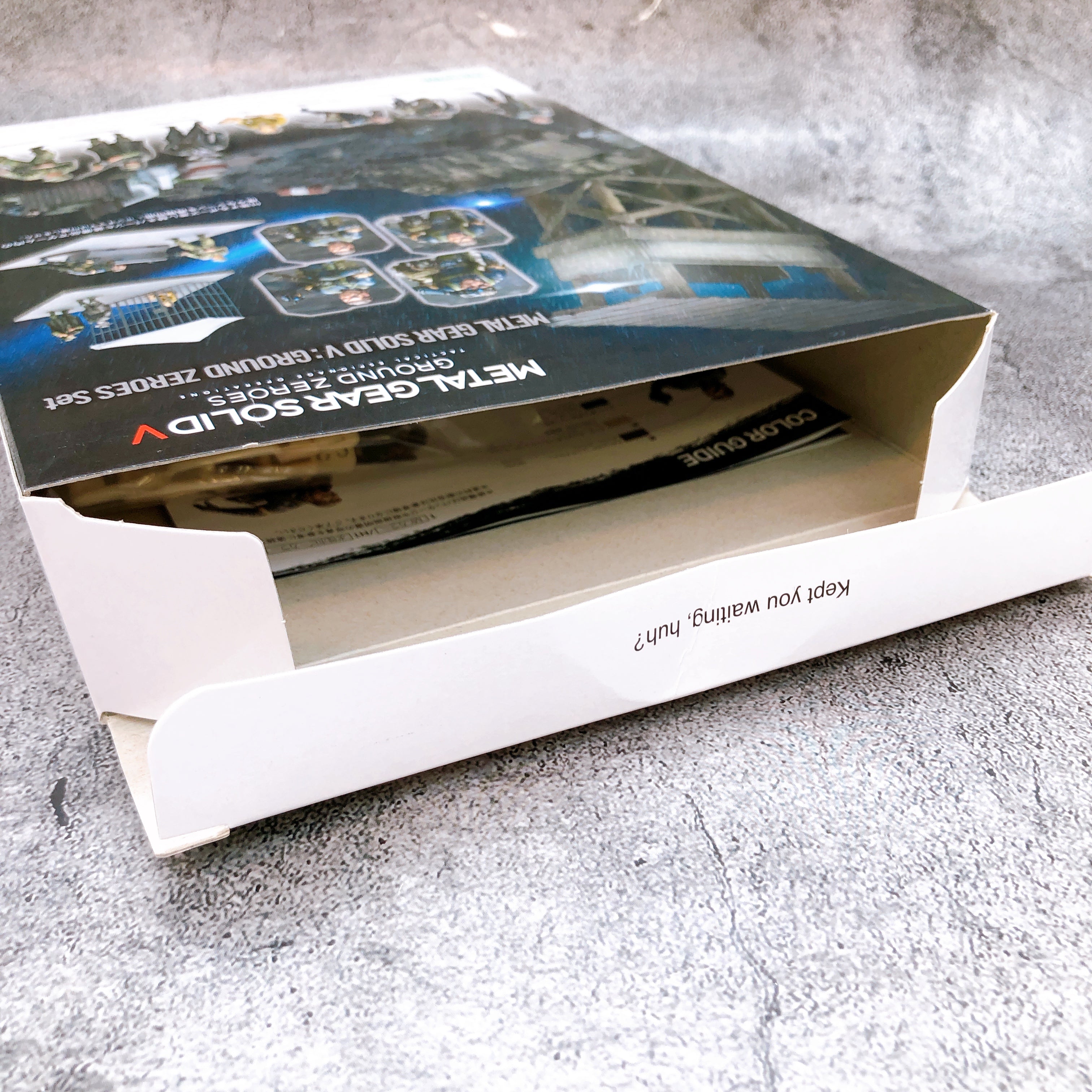 Metal Gear Solid V Ground Zeroes Set 1/35 Unpainted Model Kit KOTOBUKIYA Japan