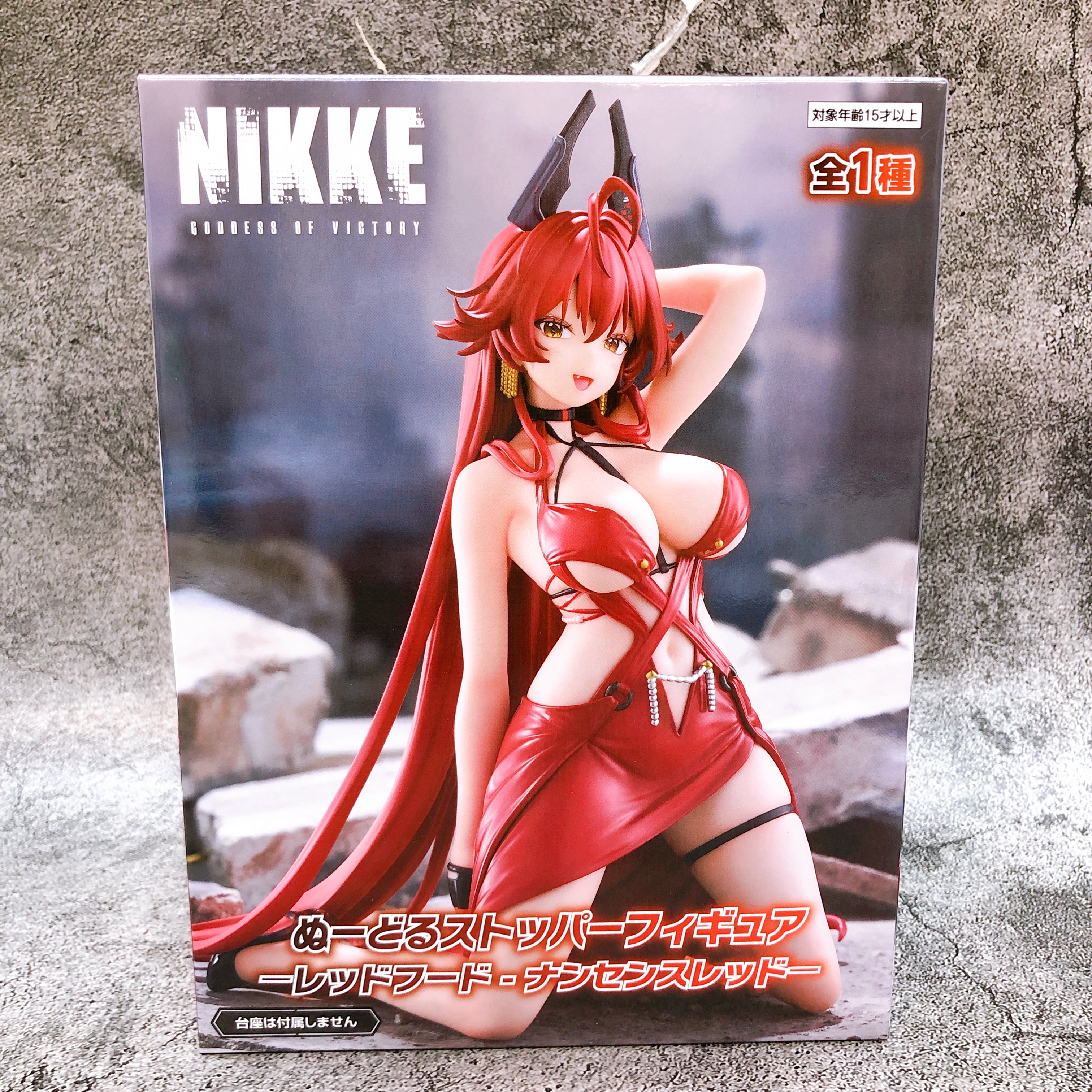 Goddess of Victory NIKKE Red Hood Nonsense Red Noodle Stopper Figure Sealed NEW