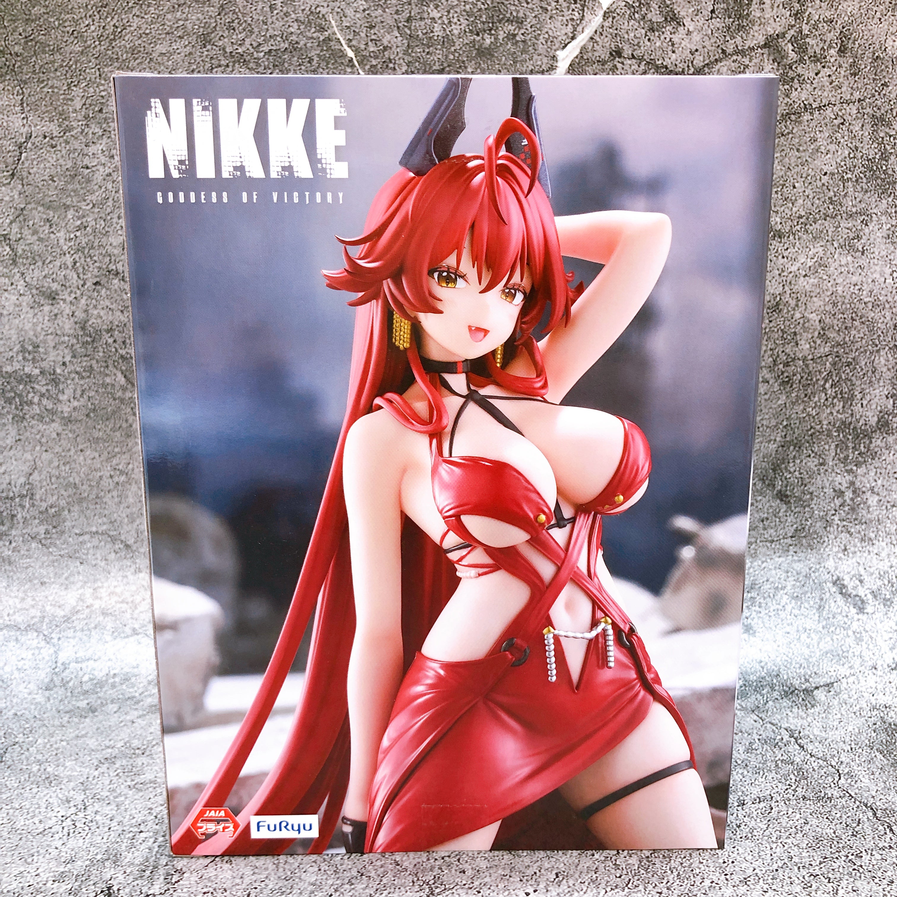 Goddess of Victory NIKKE Red Hood Nonsense Red Noodle Stopper Figure Sealed NEW