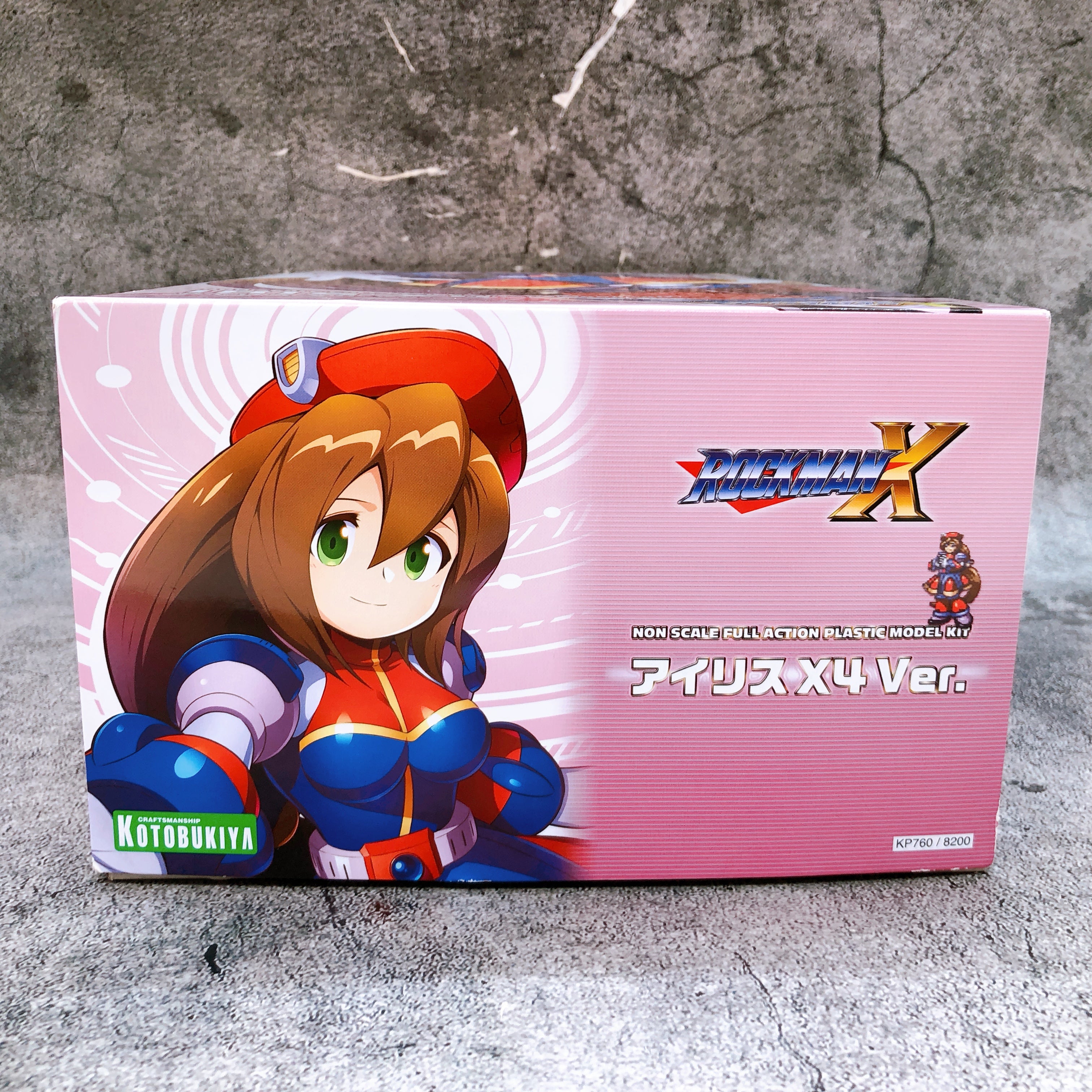 Rockman X Mega Man X IRIS X4 Ver. Non Scale Model Kit KOTOBUKIYA Japan FASTSHIP