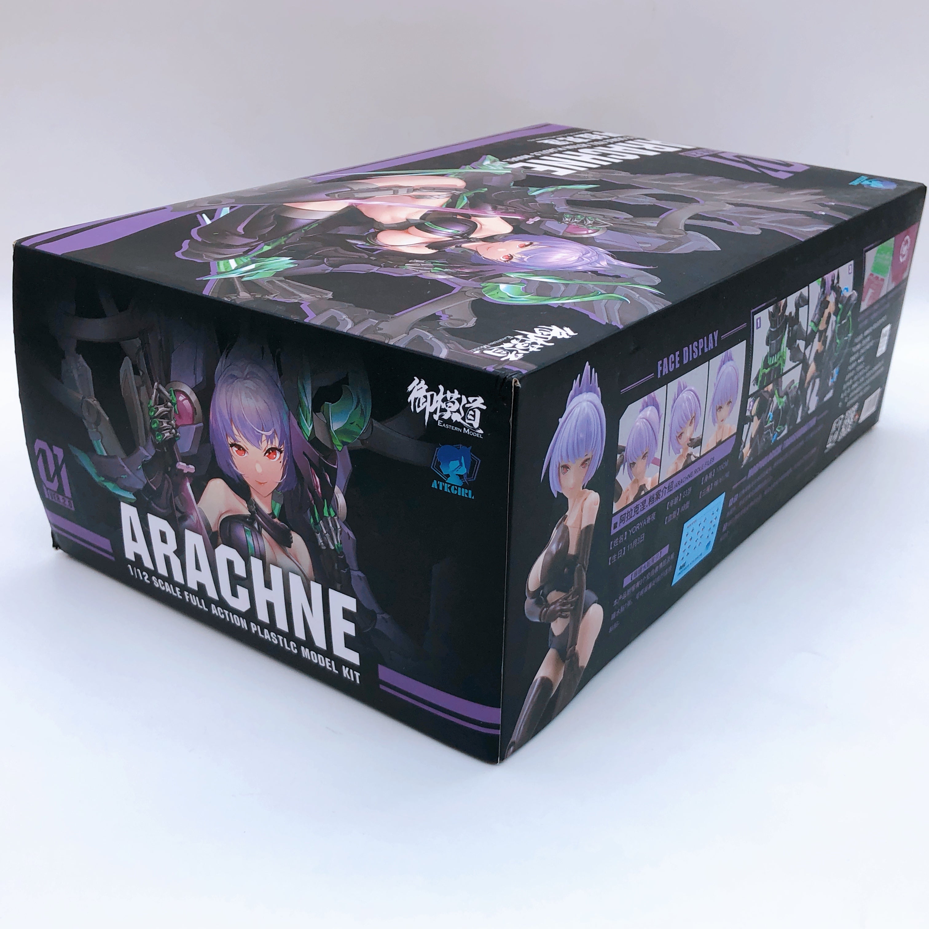 ATK Girl Arachne 01 VER.2.0 Normal Ver 1/12 Scale Model Kit Eastern Model NEW