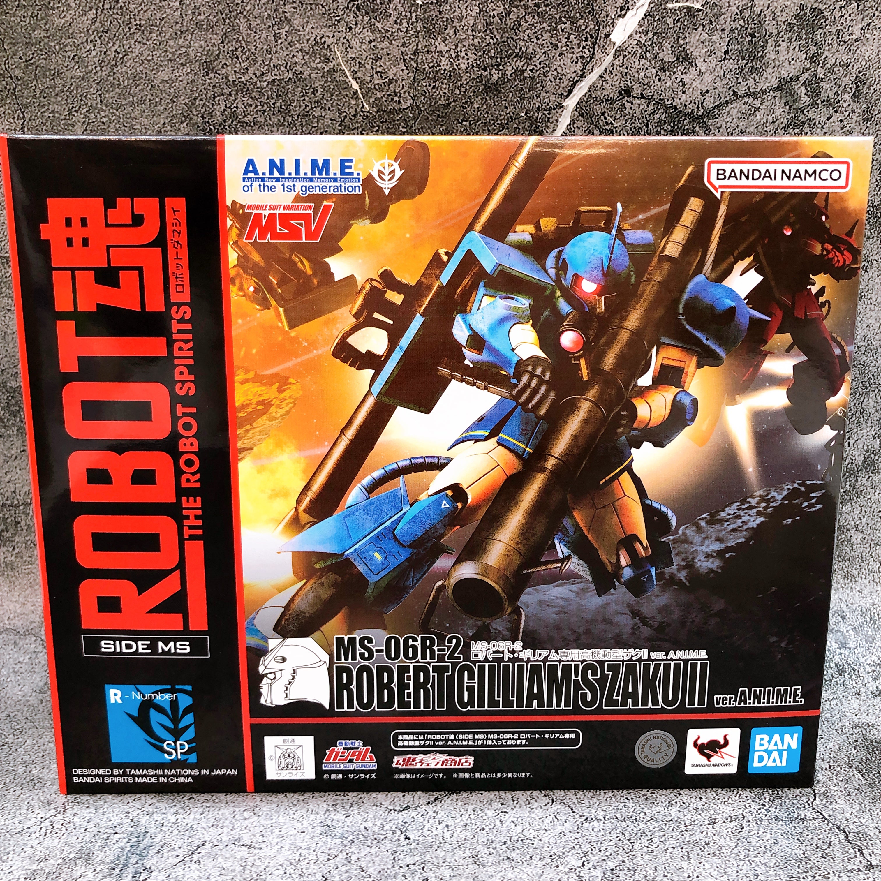 Robot Spirits SIDE MS MS-06R-2 Robert Gilliam's Zaku II ver. A.N.I.M.E. BANDAI