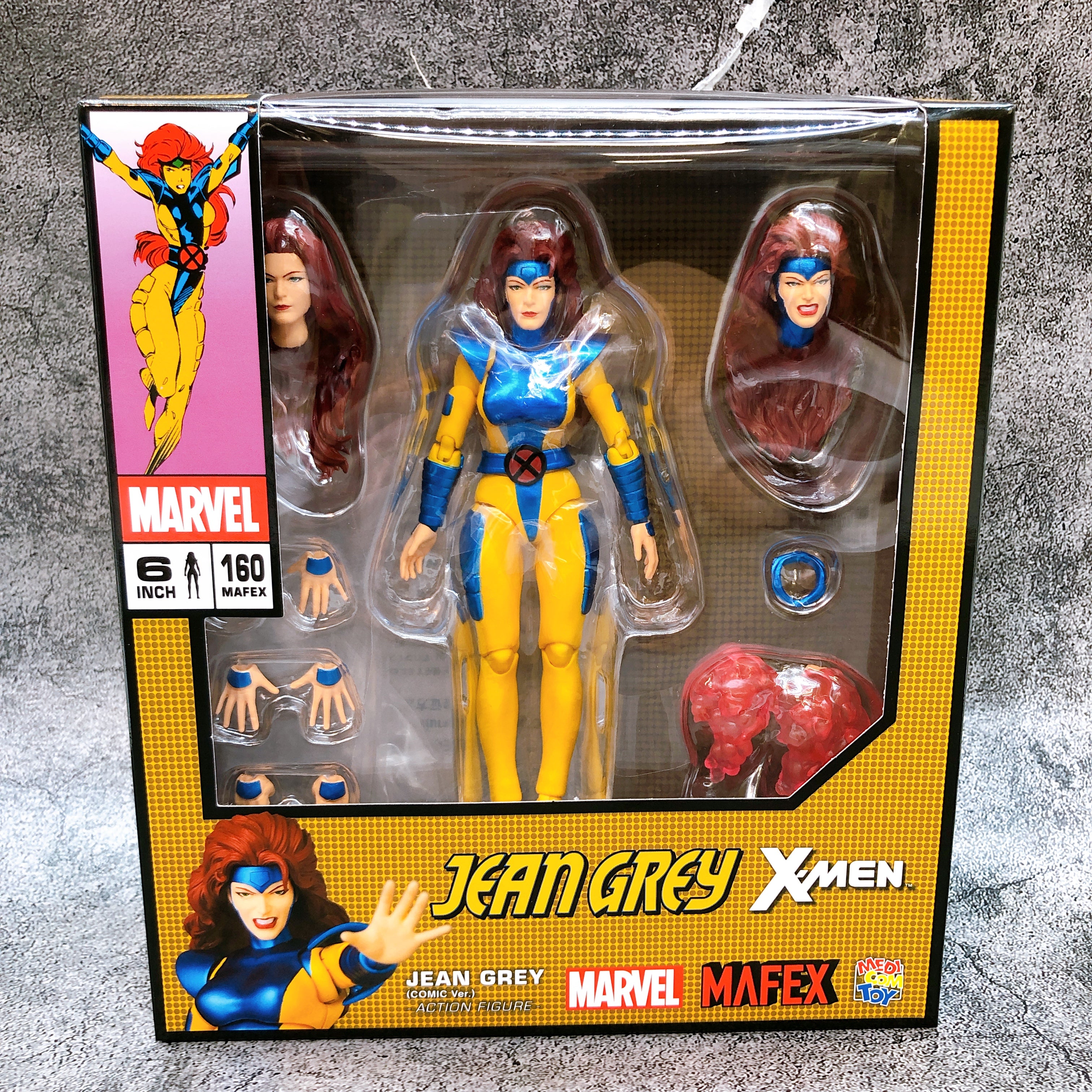 Marvel X-MEN Jean Grey Comic Ver. MAFEX Action Figure No.160 Medicom Toy Sealed