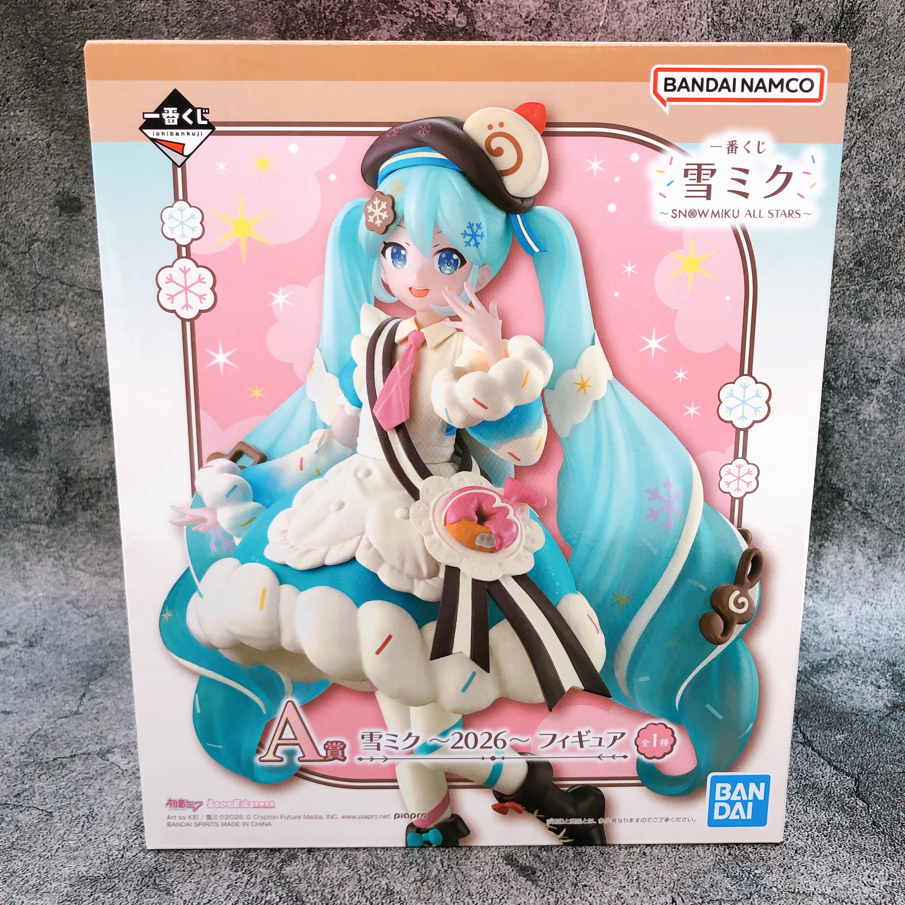 Hatsune Snow Miku All Stars 2026 Figure A Prize Ichiban Kuji Bandai Japan Sealed