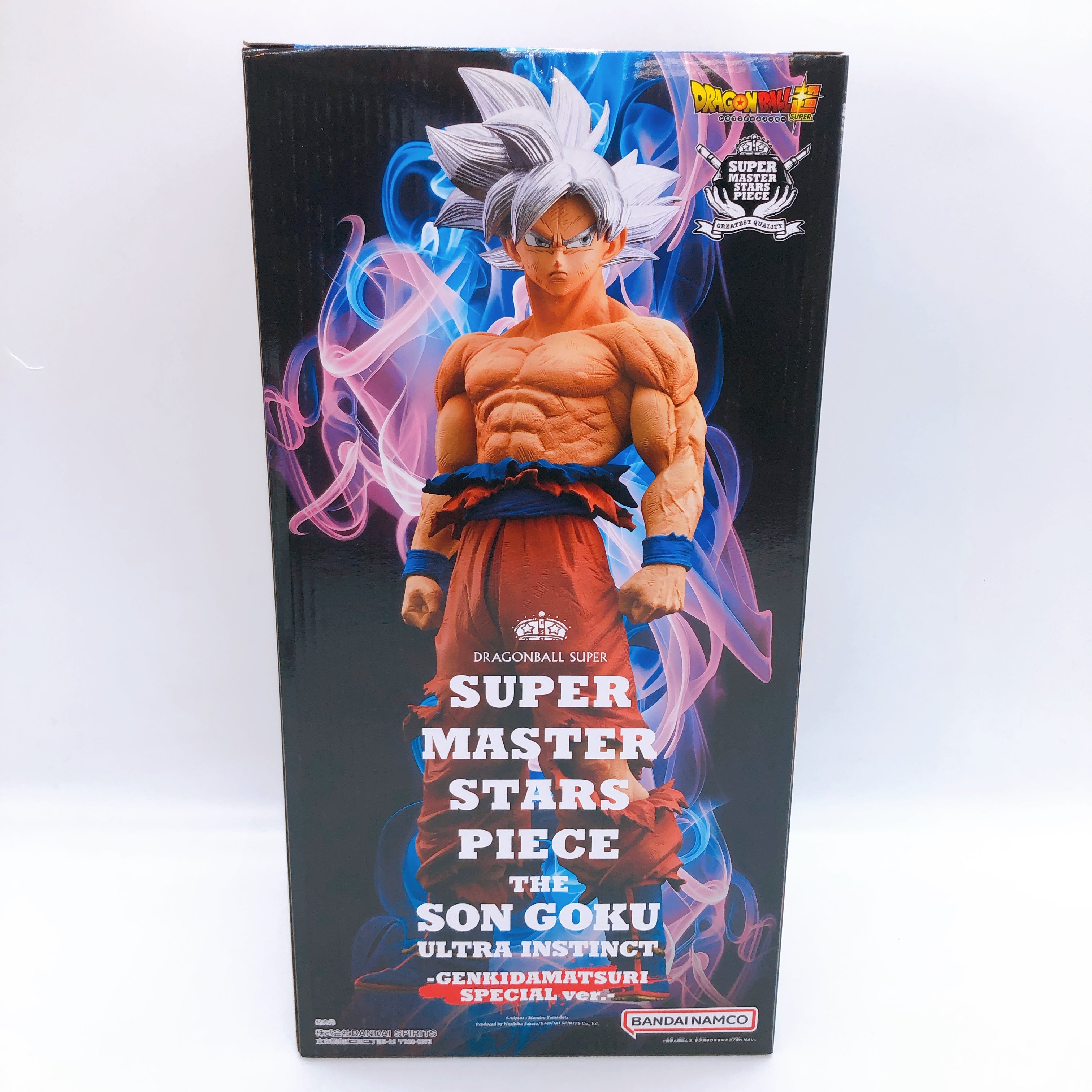 Dragon Ball SUPER MASTER STARS PIECE THE SON GOKU ULTRA INSTINCT GENKIDAMATSURI