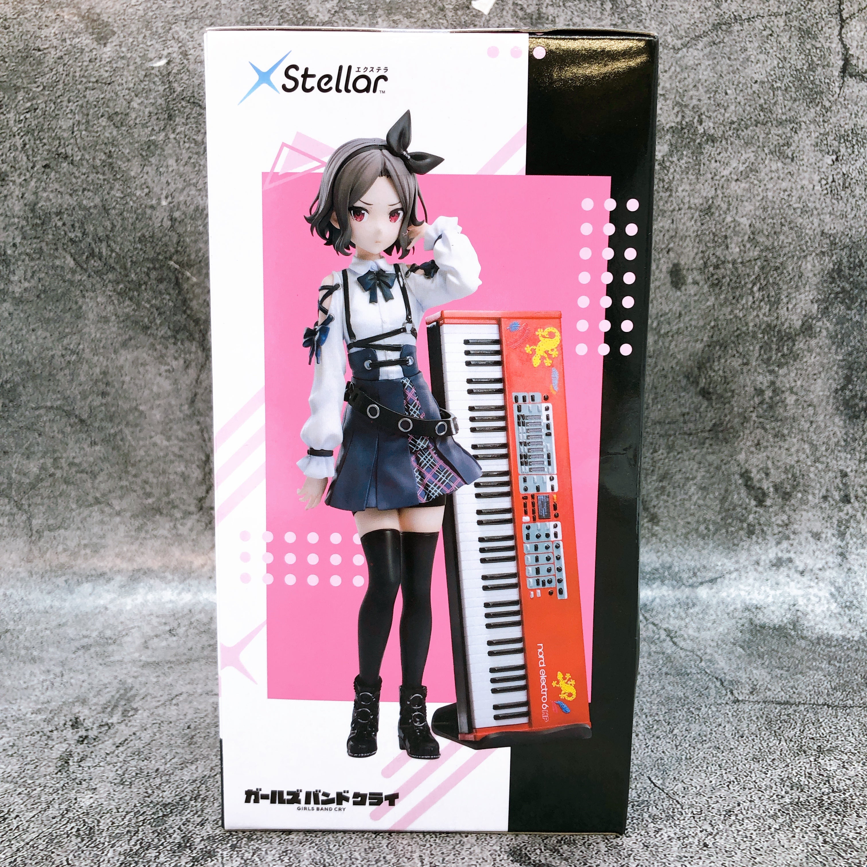 Girls Band Cry Tomo Ebizuka XStellar Figure SEGA Japan Sealed NEW FASTSHIP