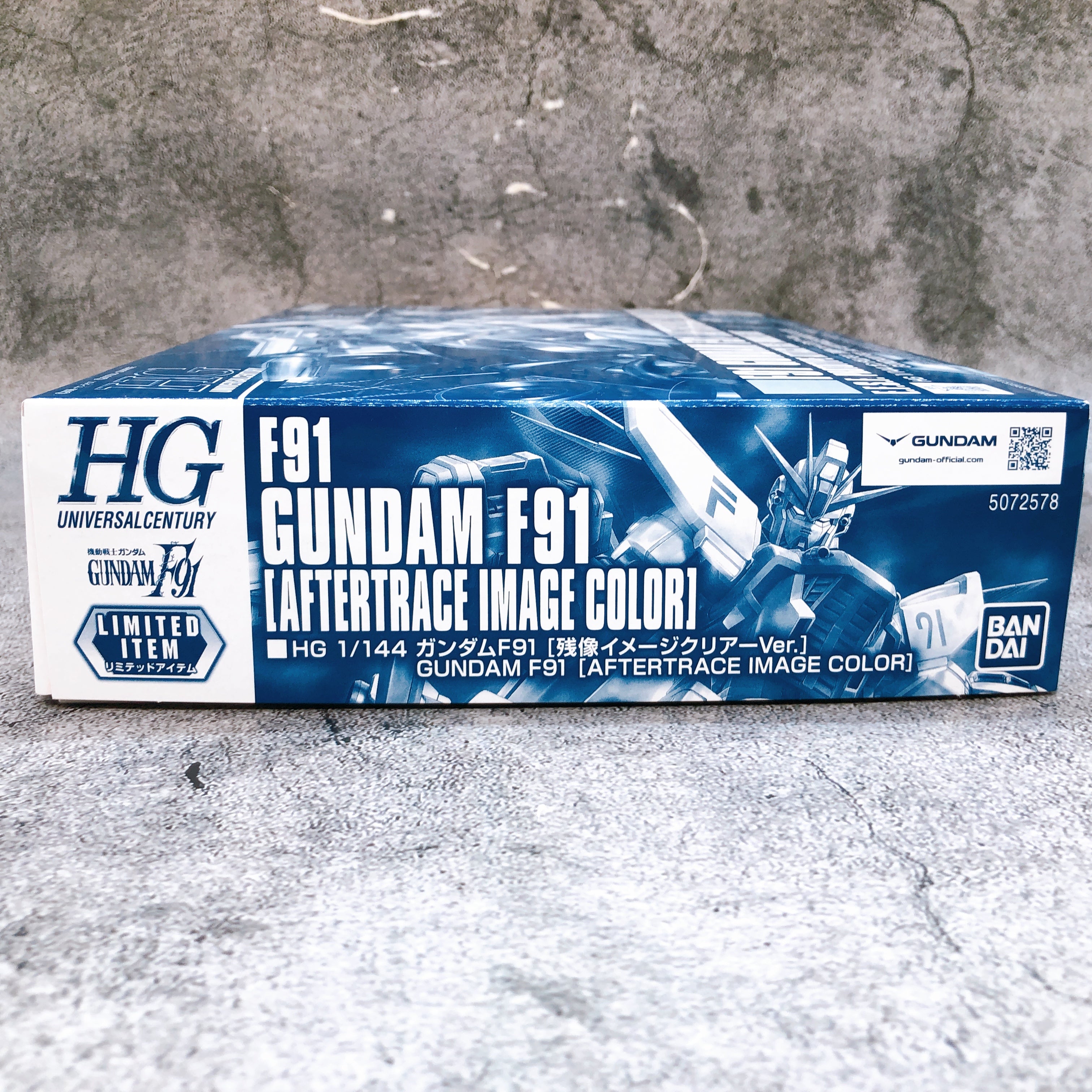 HG 1/144 Gundam F91 Aftertrace Image Color Limited Model Kit Bandai Japan NEW