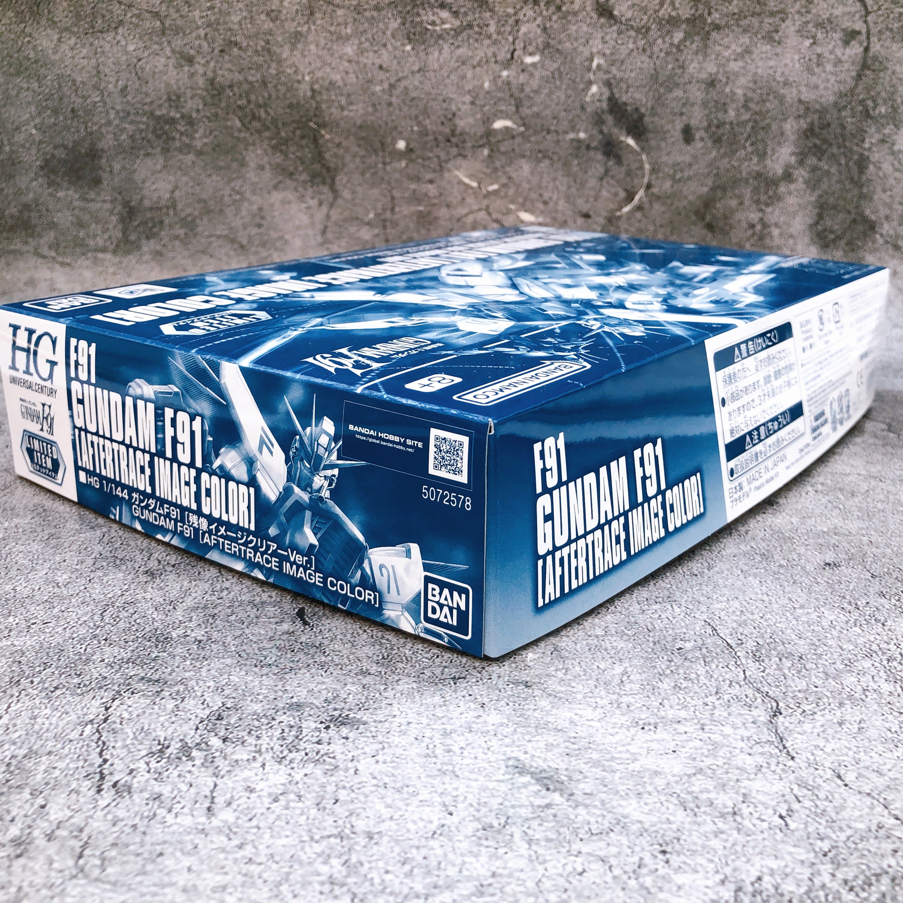 HG 1/144 Gundam F91 Aftertrace Image Color Limited Model Kit Bandai Japan NEW