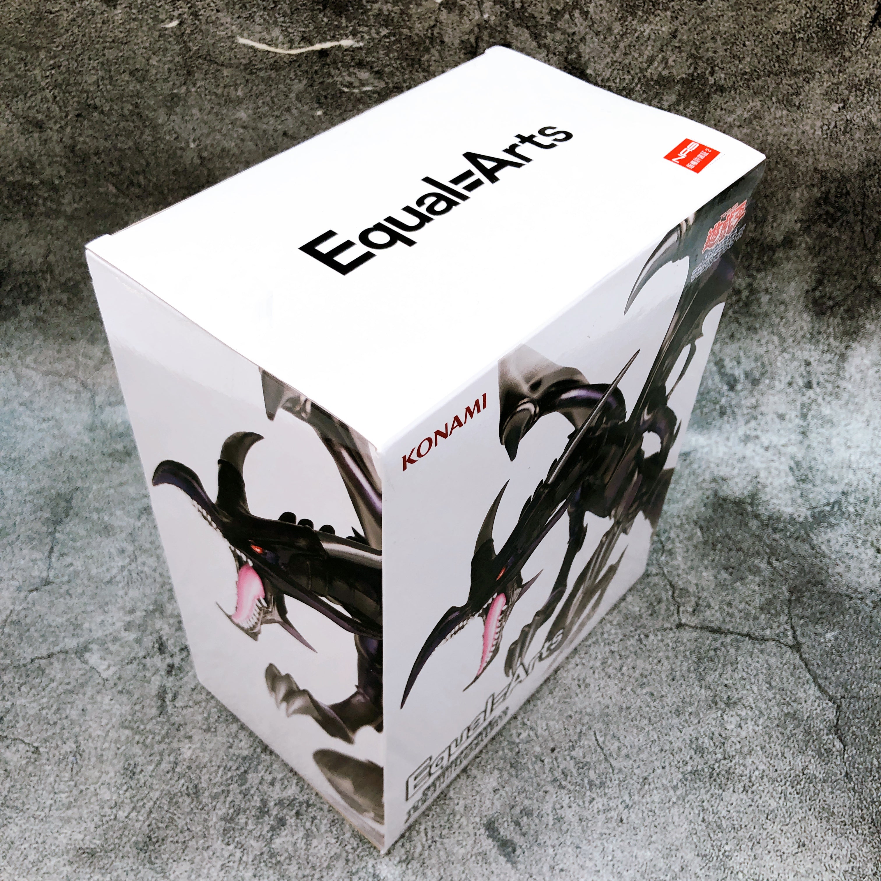 Yu-Gi-Oh! Equal Arts Red-Eyes Black Dragon Figure Konami Japan Sealed FASTSHIP