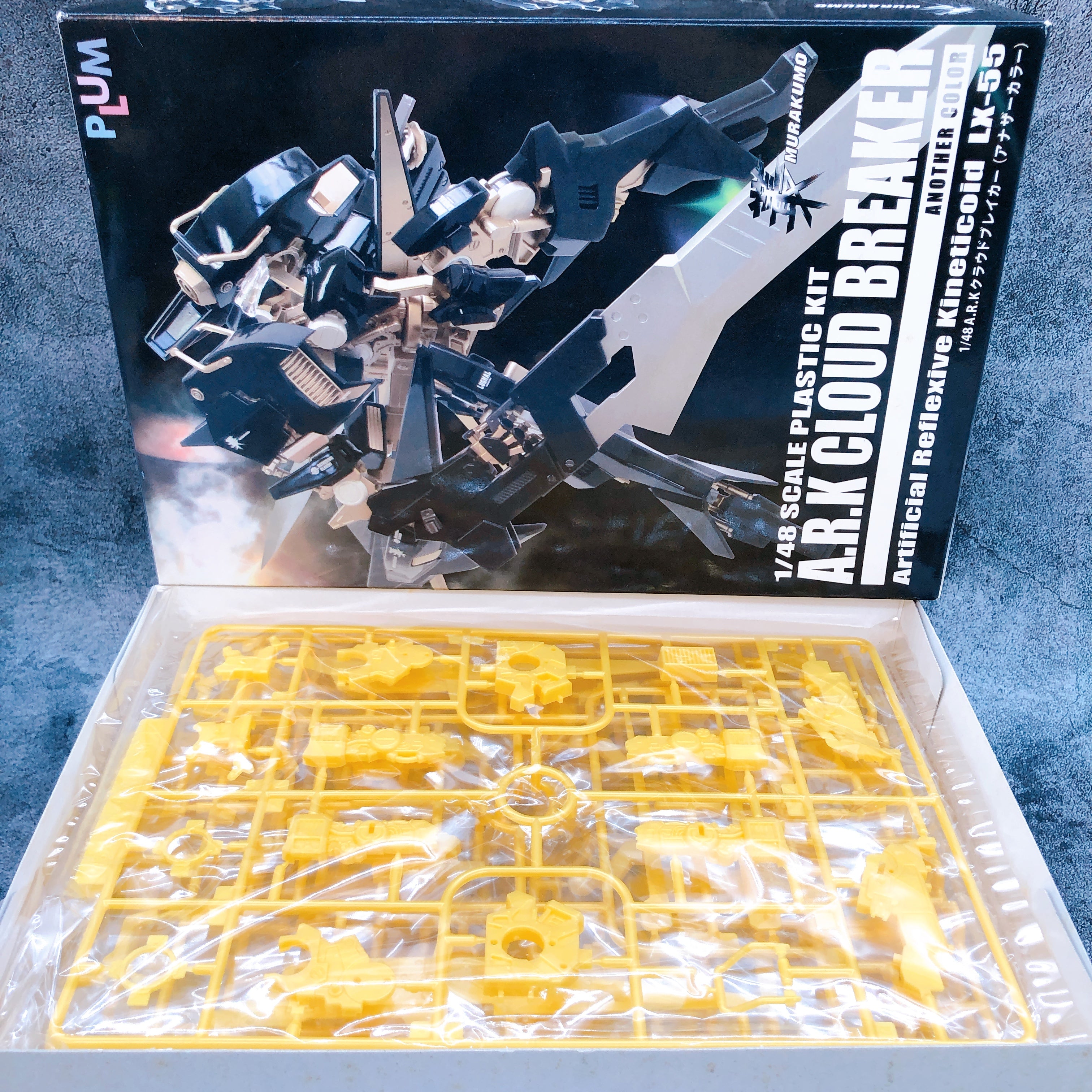 MURAKUMO A.R.K Cloud Breaker Another Color LX-55 1/48 Model Kit PLUM Japan NEW