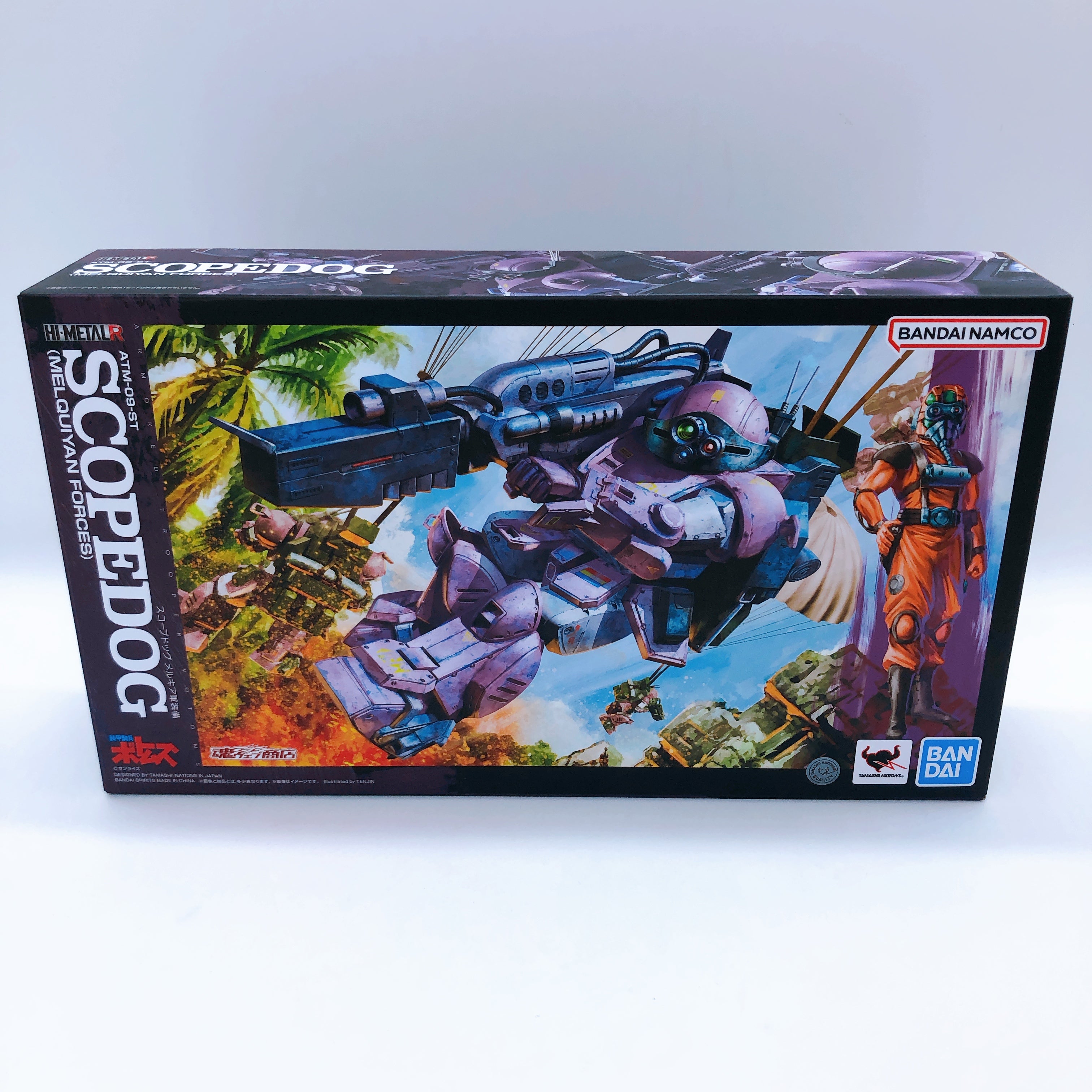 HI-METAL Scopedog Melquiyan Forces Armored Trooper Votoms Action Figure Bandai