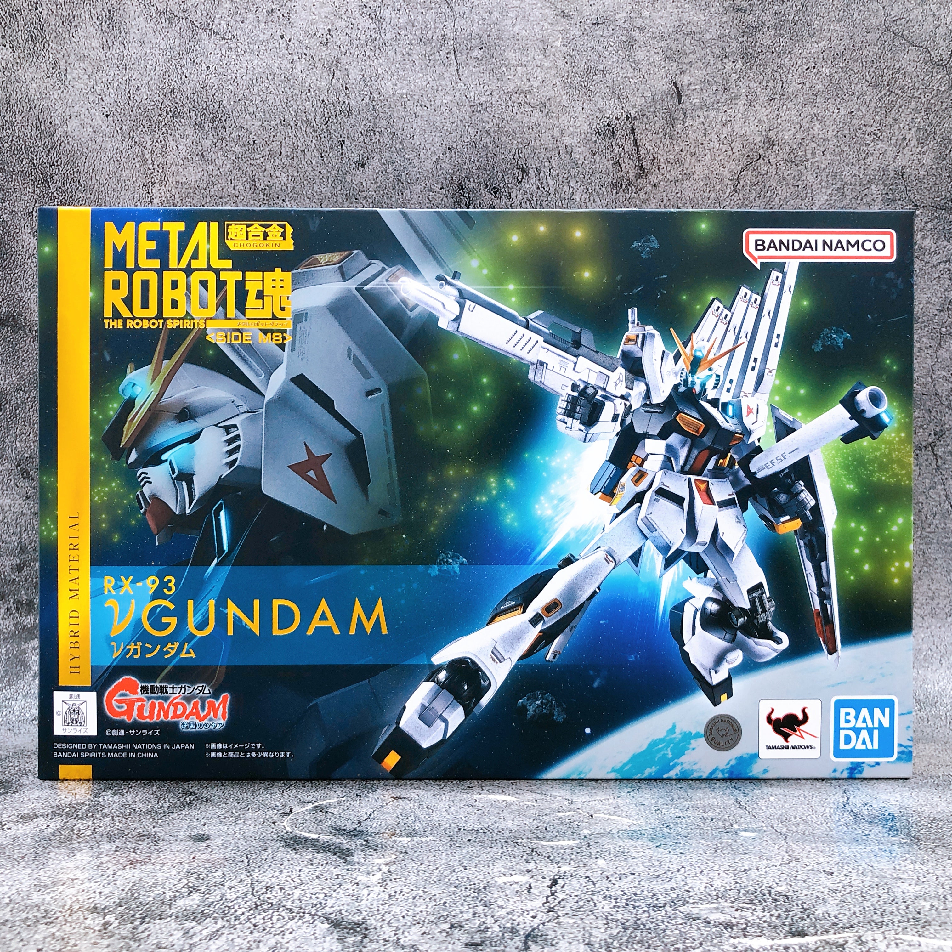 METAL ROBOT SPIRITS SIDE MS Char's Counterattack Nu Gundam Action Figure Bandai