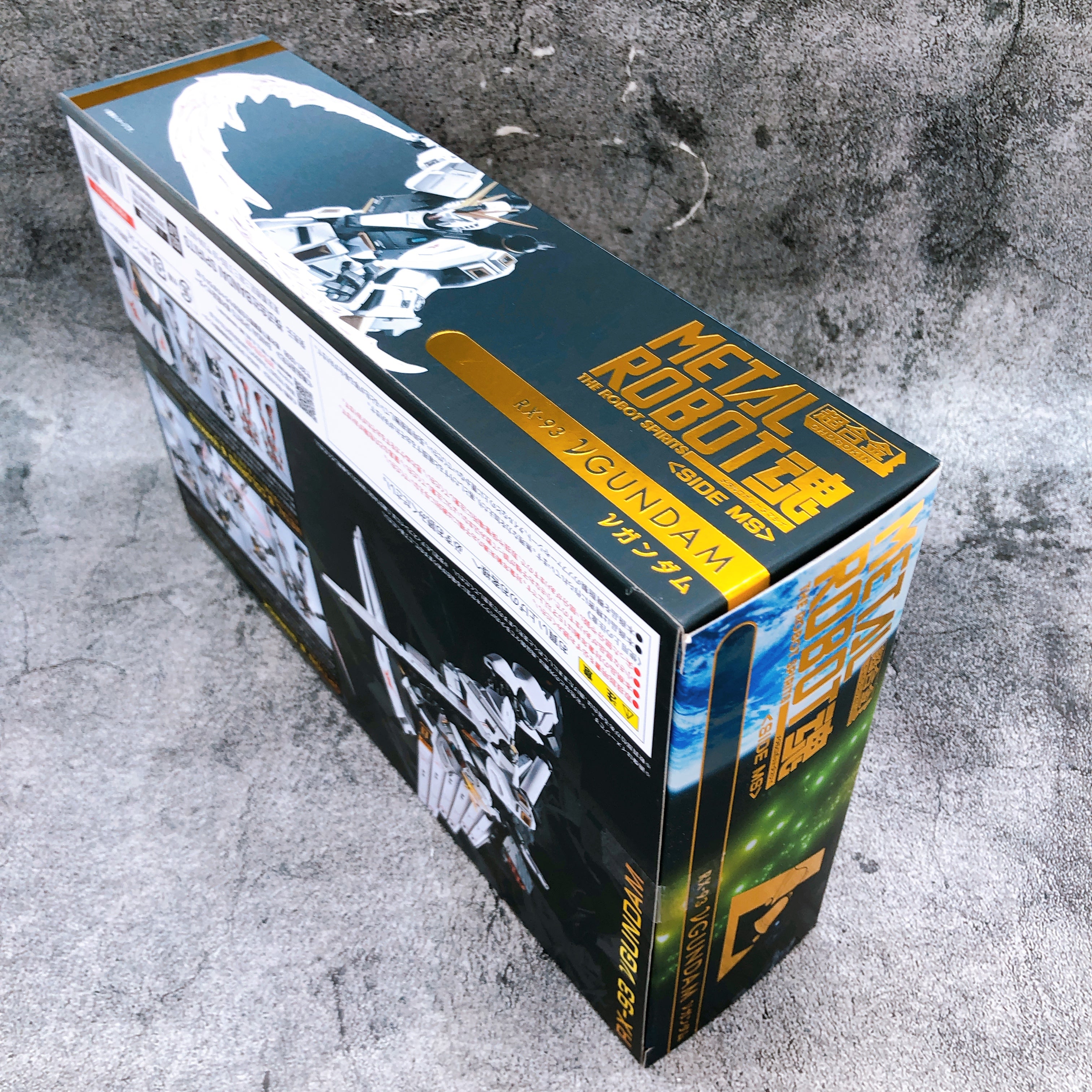 Metal Robot Spirits SIDE MS ν Nu Gundam Char's Counterattack Action Figure NEW