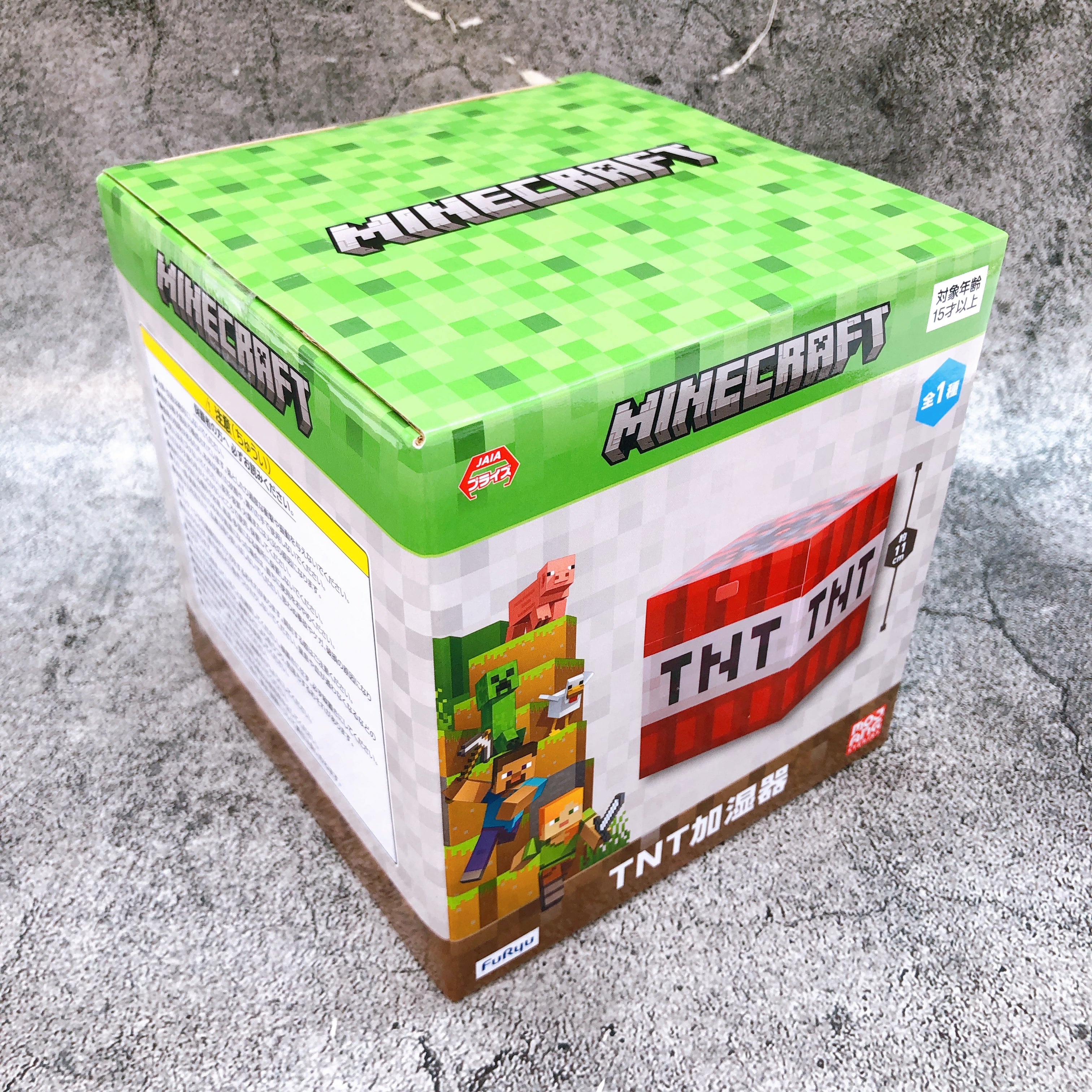 Minecraft TNT Humidifier FuRyu Japan AUTHENTIC FASTSHIP Sealed NEW 15+